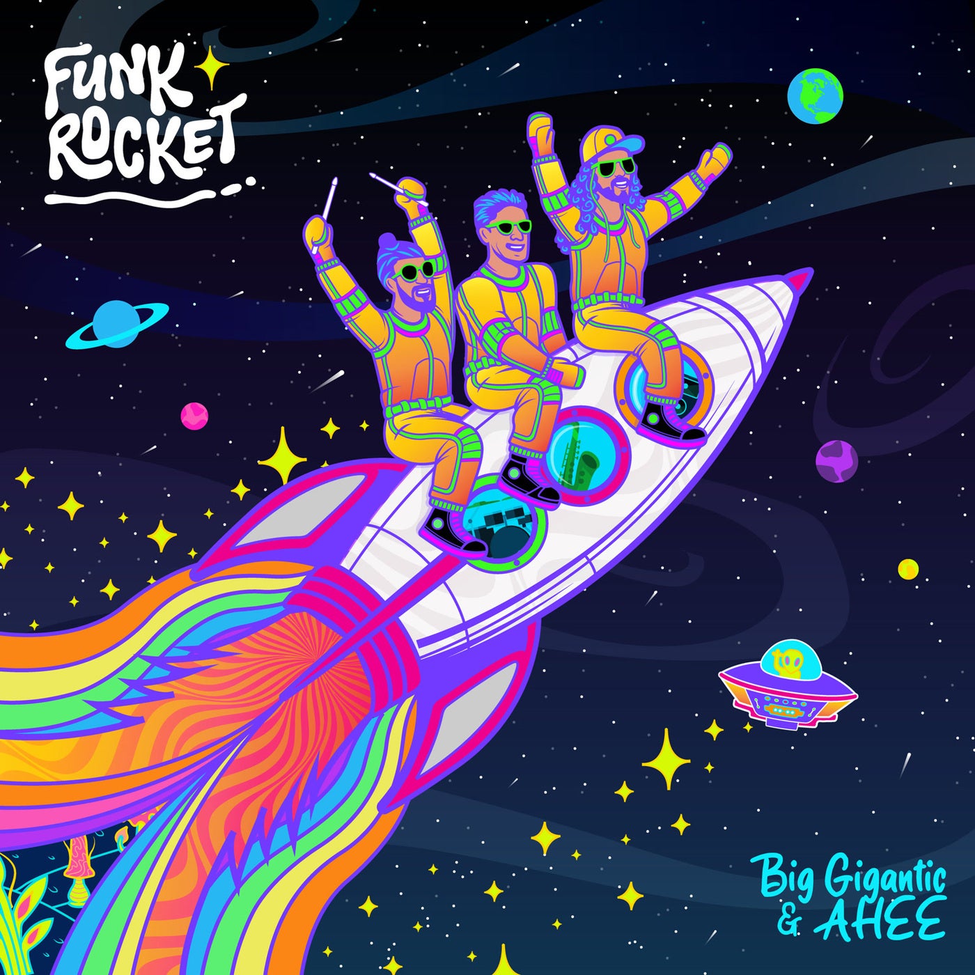 Cover - Big Gigantic, Ahee - Funk Rocket (Original Mix)