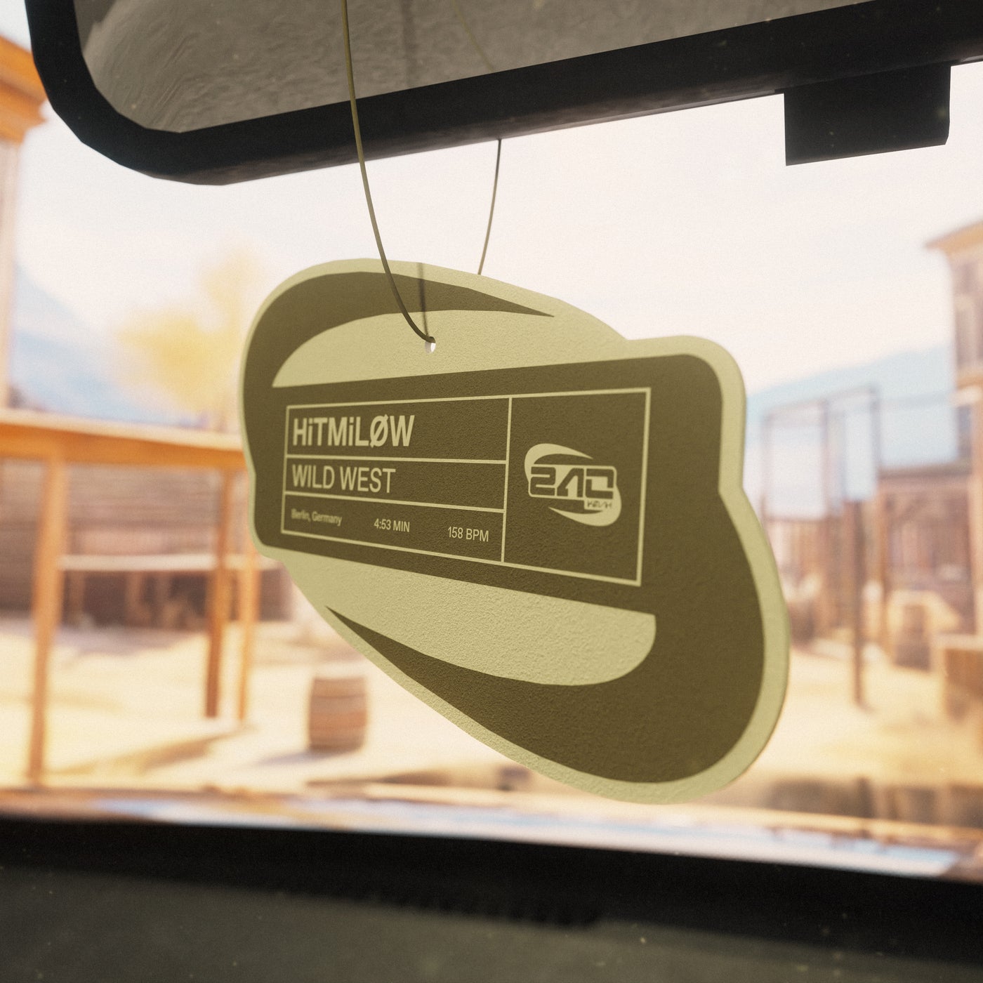 Cover - 240 KM/H, HiTMiLØW - WILD WEST (Original Mix)