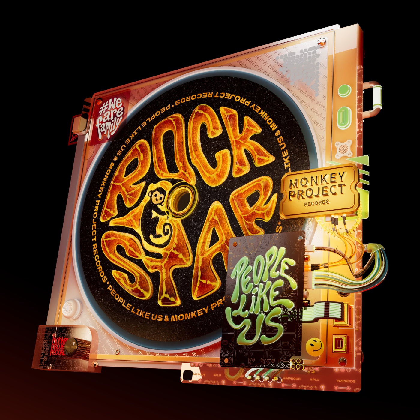 Cover - YIGIT KARAKAS, Batikan Tanrikulu, Batıkan Abız, People Like Us (TR) - Rockstar (Extended Mix)