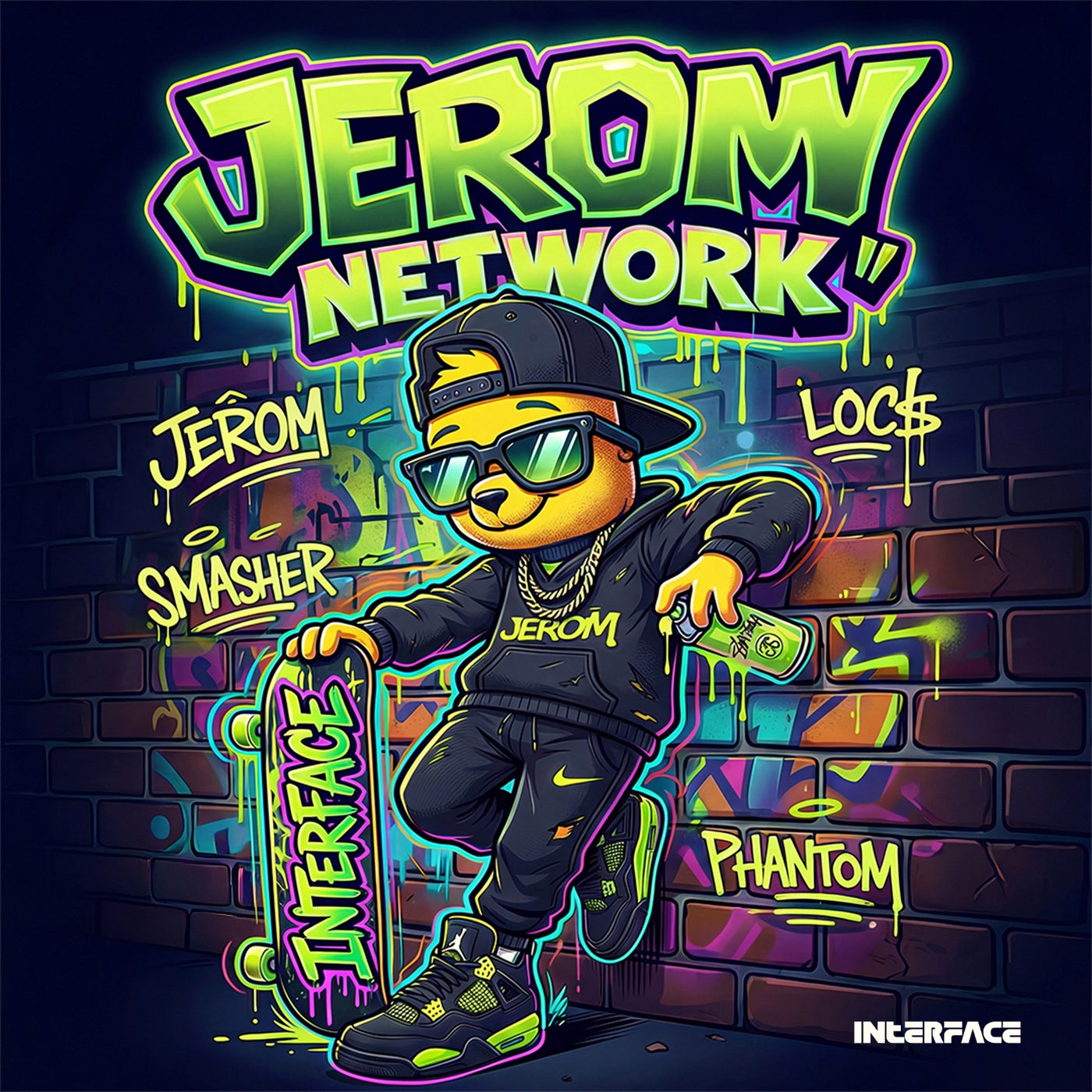 Cover - JEROM (KR), PHANTOM(KR) - ALL NIGHT (Original Mix)