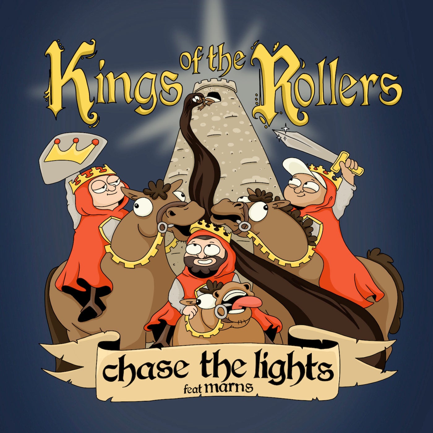 Cover - Kings Of The Rollers, Marns - Chase The Lights (feat. Marns)