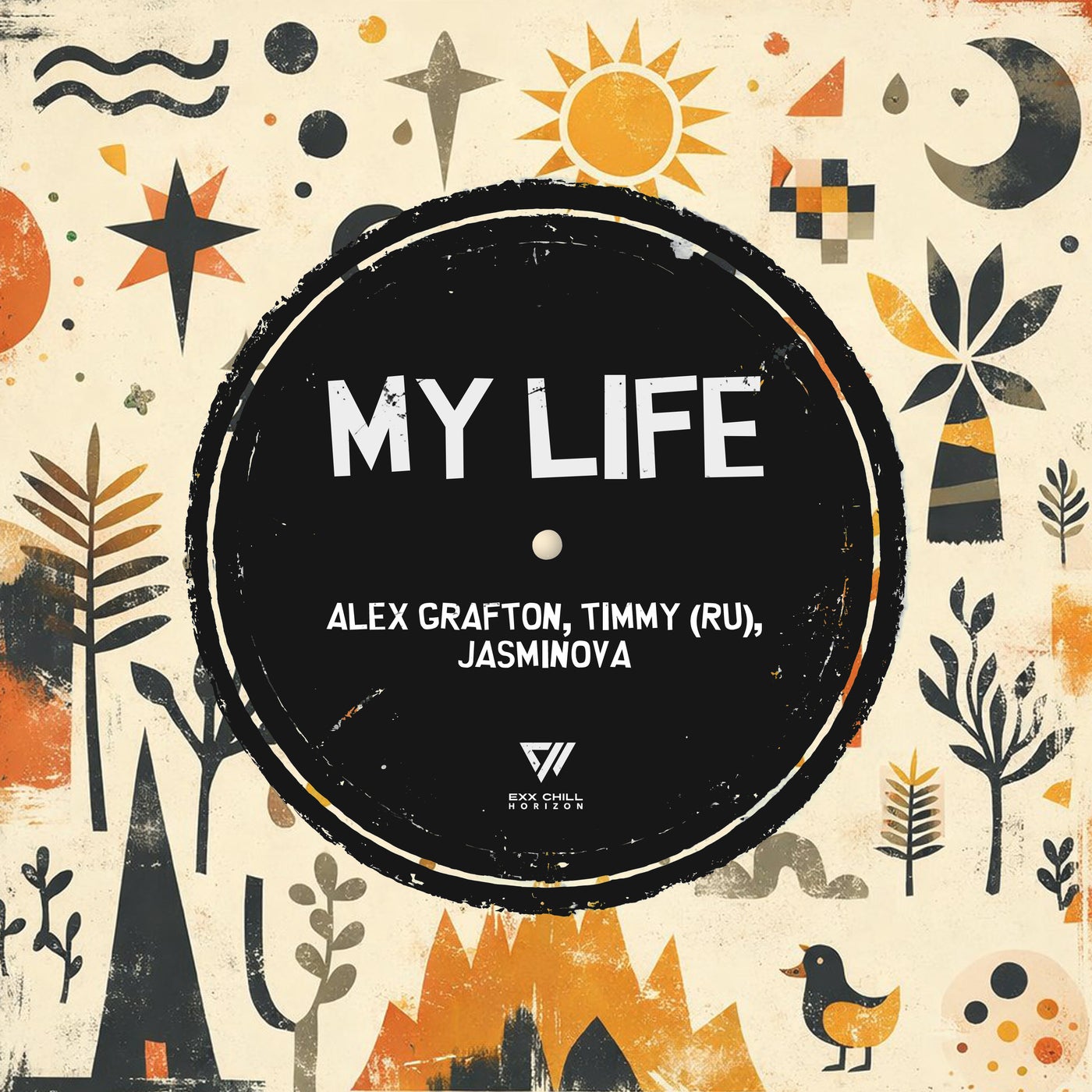 Cover - Alex Grafton, Jasminova, TIMMY (RU) - My Life (Extended Mix)