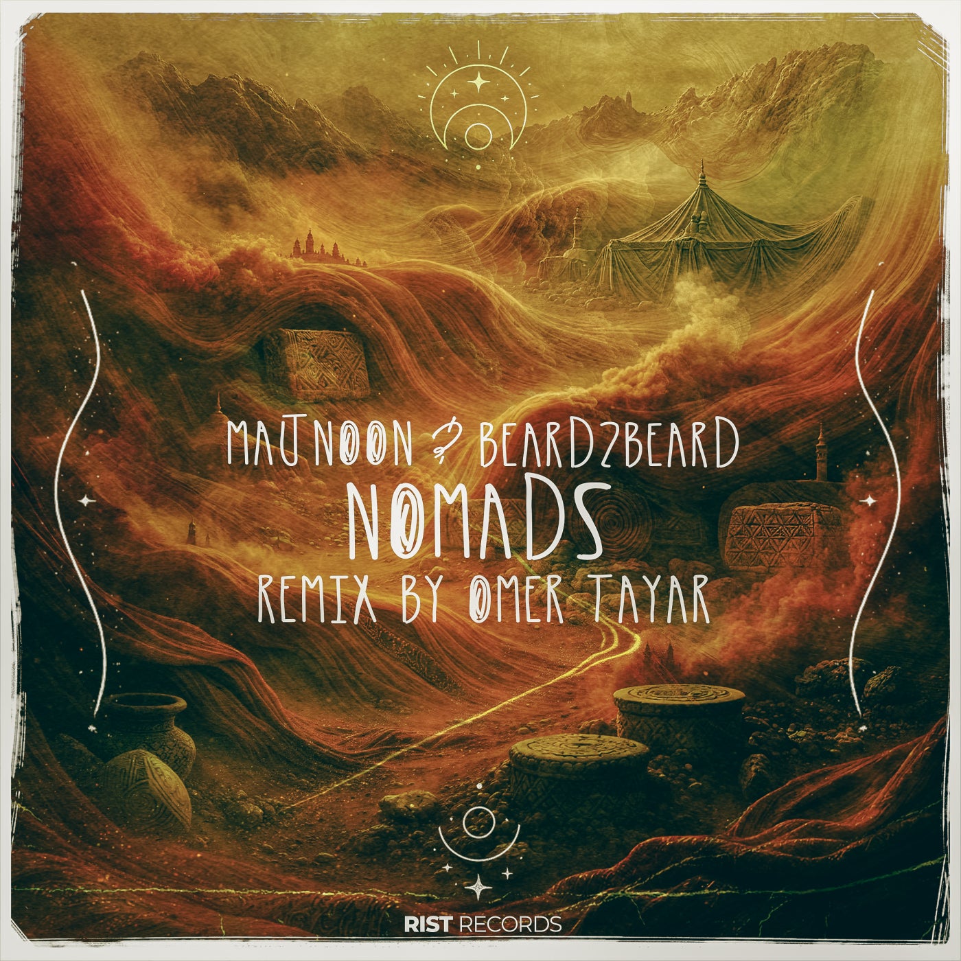 Cover - Majnoon, Beard2Beard - Nomads (Omer Tayar Extended Remix)