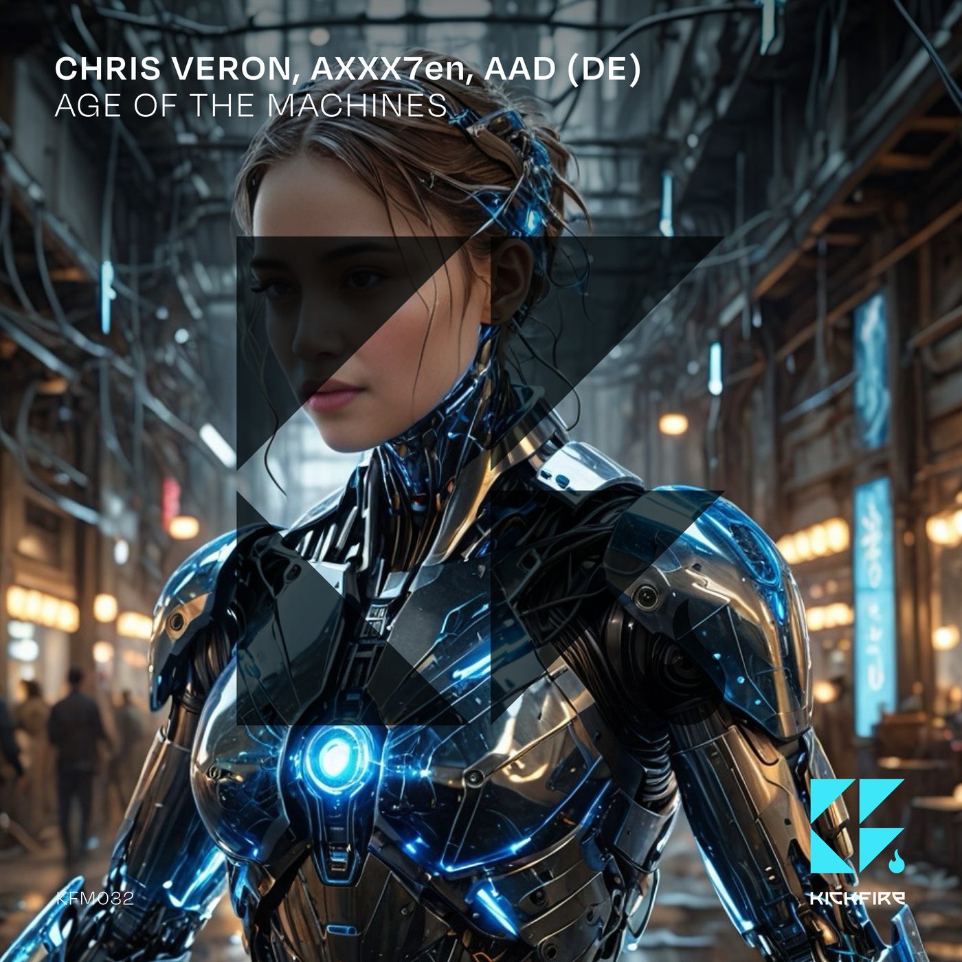 Cover - Chris Veron, AAD (DE), AXXX7en - Age of the Machines (Extended Mix)