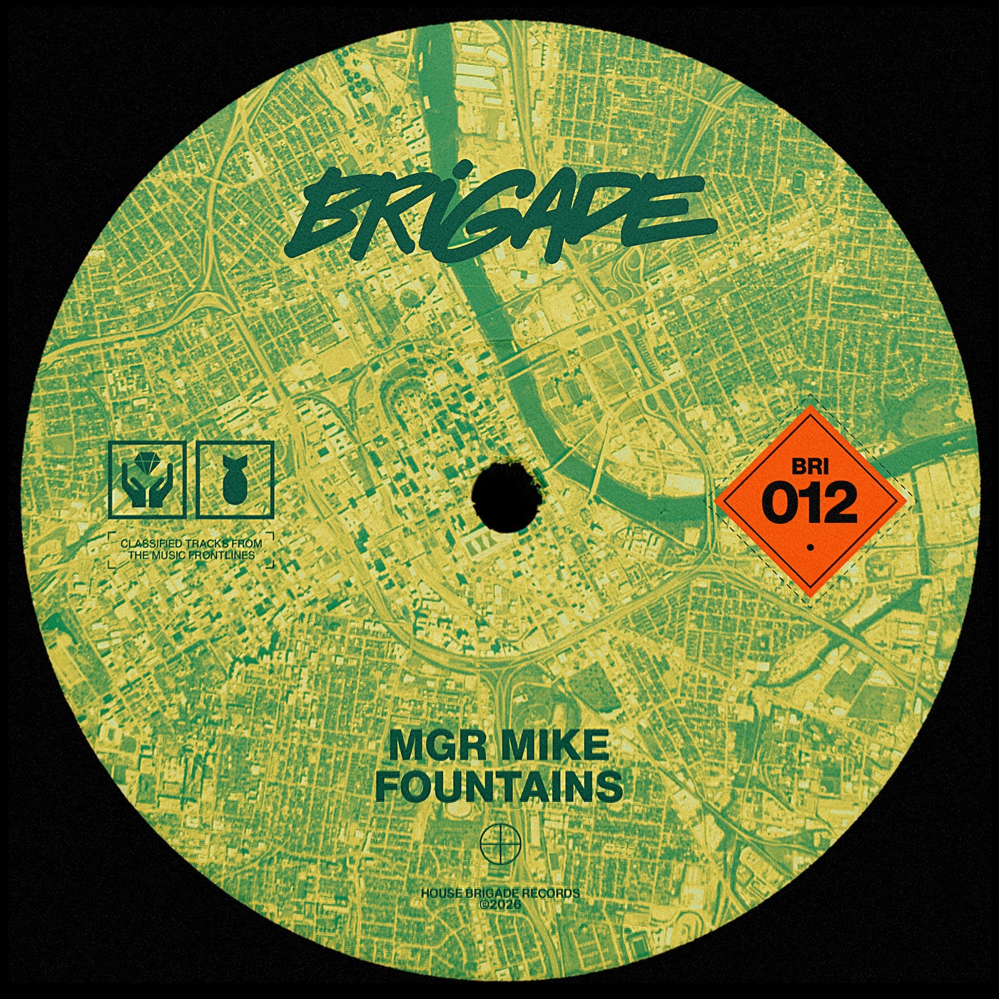 Cover - MGR MIKE - Fountains (Original Mix)