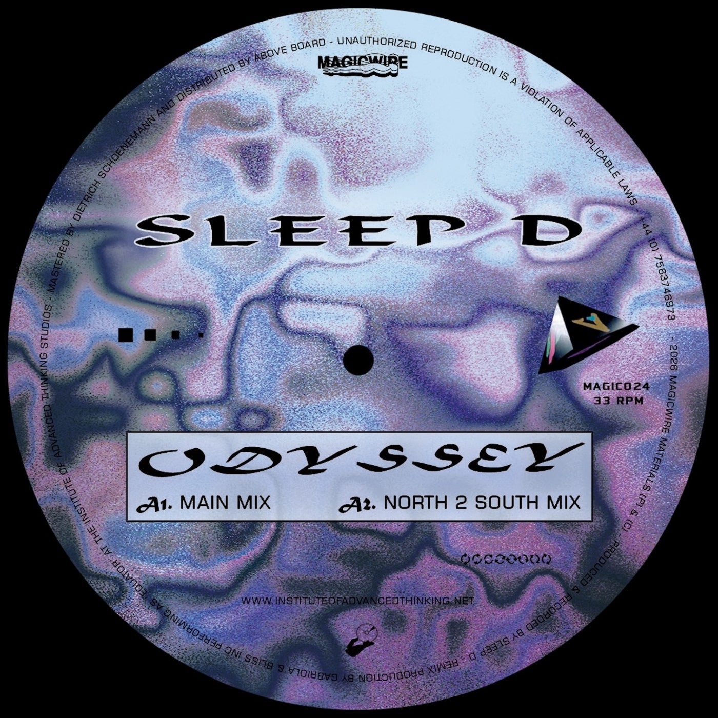 Cover - Sleep D - Odyssey (North 2 South Mix)