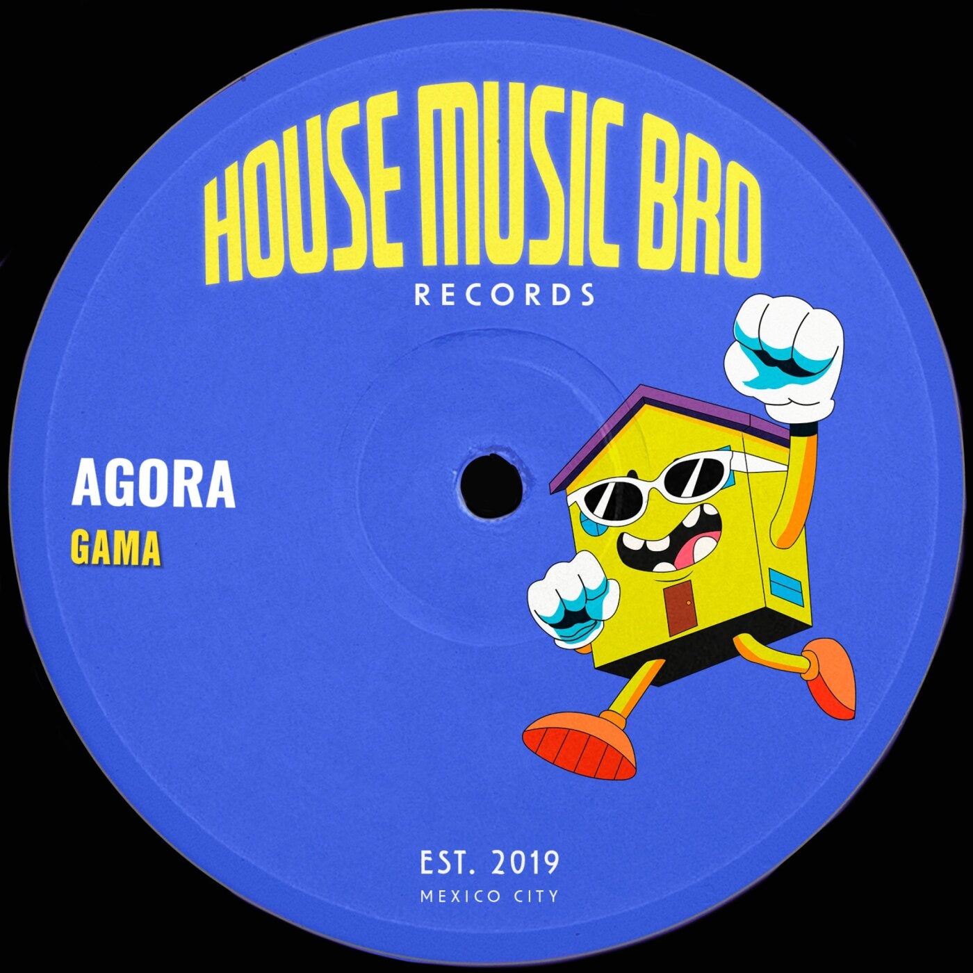 Cover - Gama, House Music Bro - Agora (Original Mix)