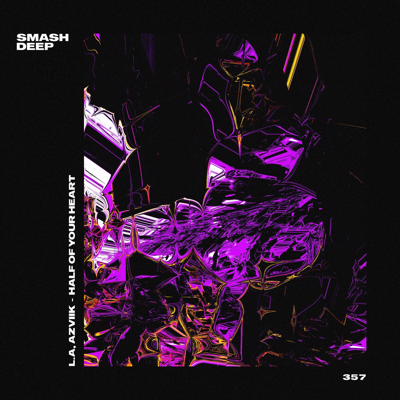 Cover - Azviik, L.A - Half Of Your Heart (Extended Mix)