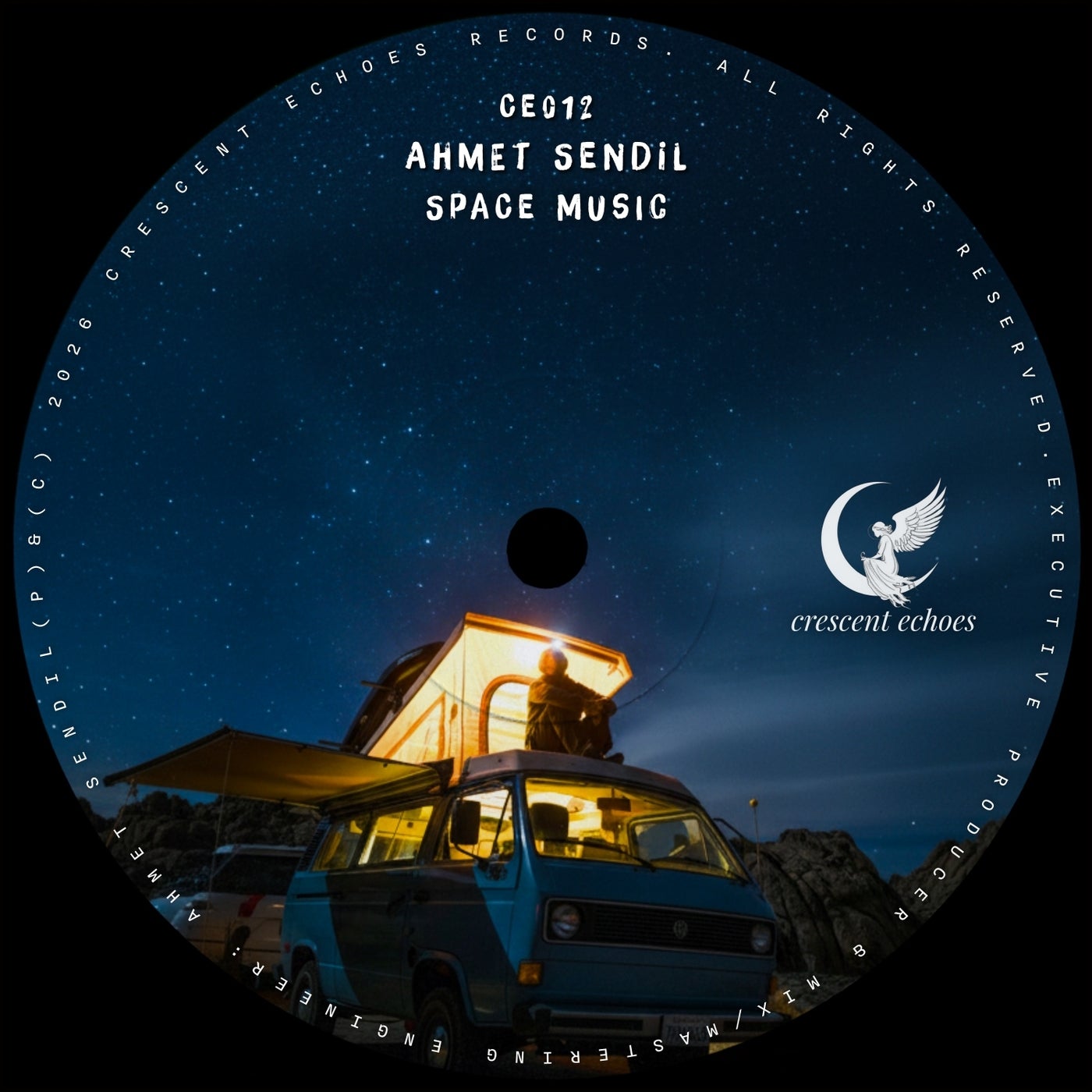 Cover - Ahmet Sendil - Space Music (Original Mix)