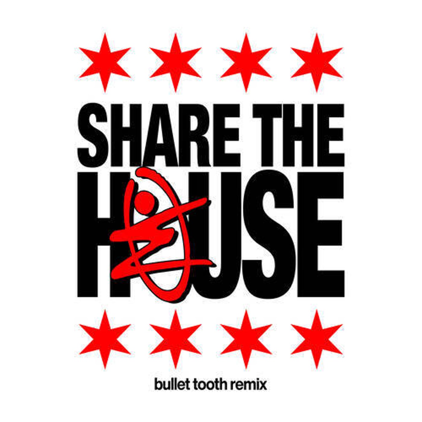 Cover - Ewan McVicar - Share The House - bullet tooth Remix (Extended)