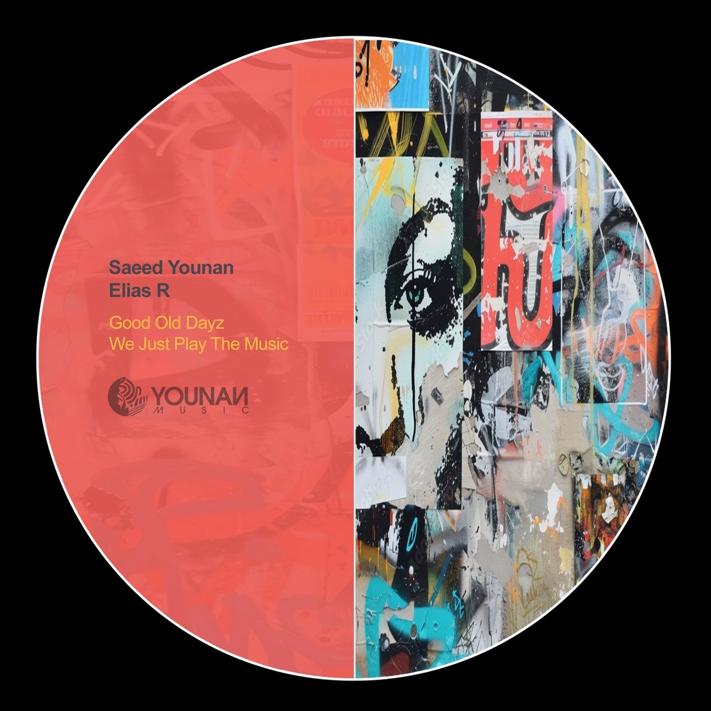 Cover - Saeed Younan, Elias R - We Just Play The Music (Original Mix)