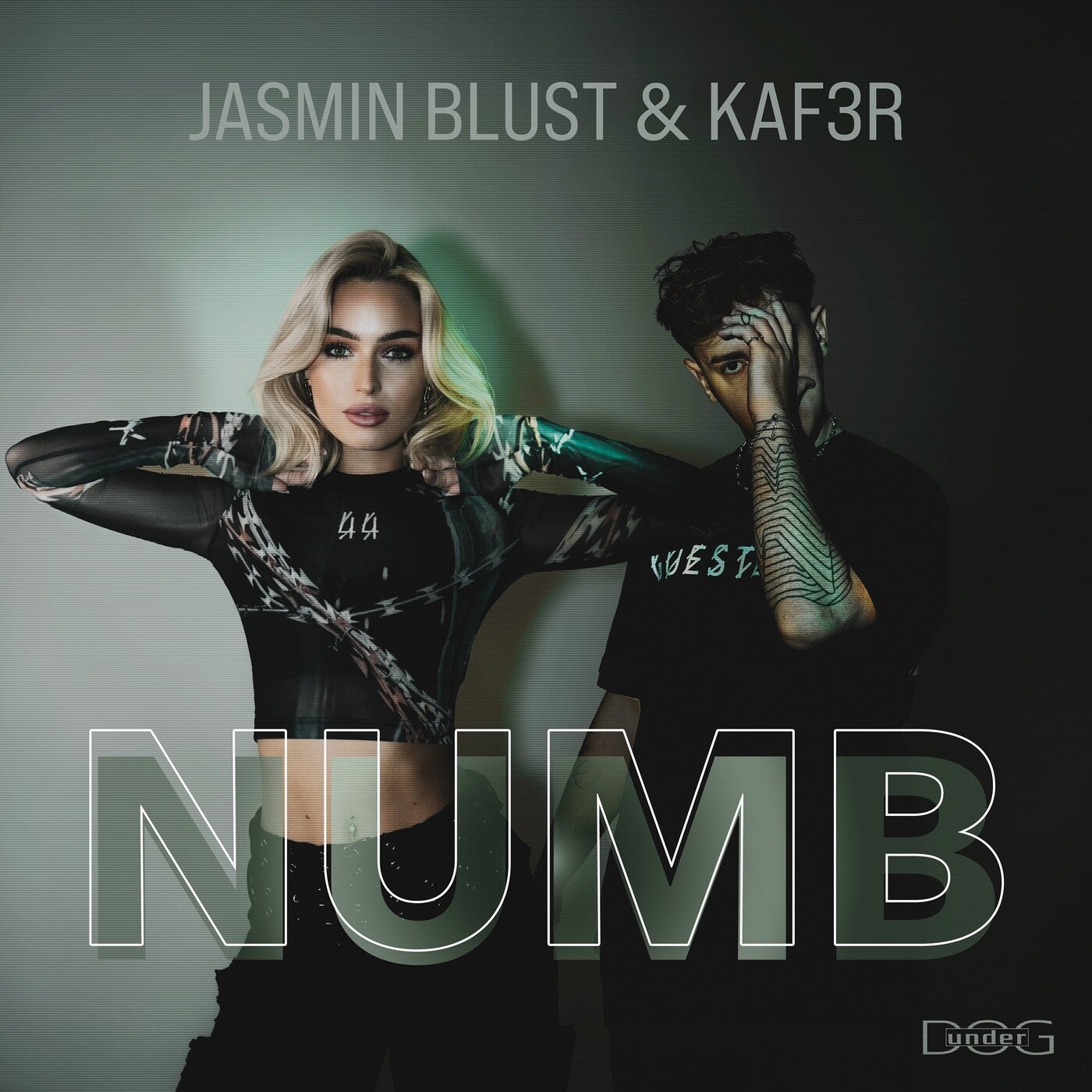 Cover - KAF3R, Jasmin Blust - Numb (Extended)