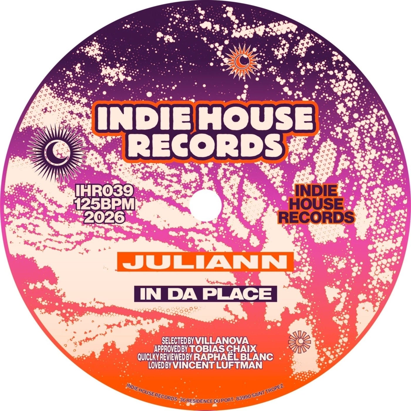 Cover - Juliann - In Da Place (Original Mix)