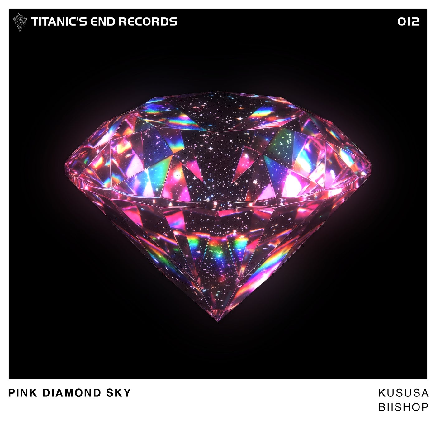 Cover - Kususa, Biishop - Pink Diamond Sky (Extended Mix)