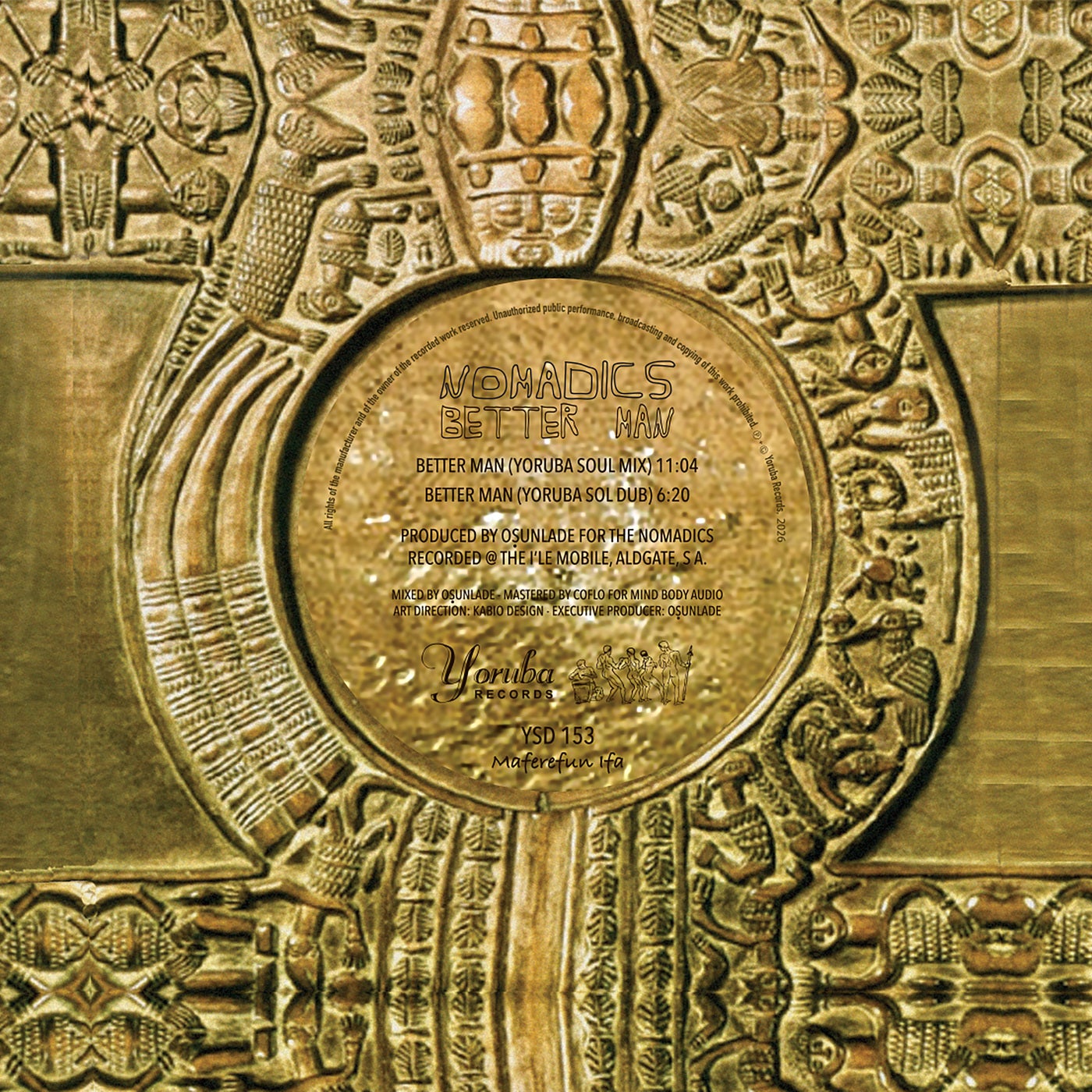 Cover - NOMADICS - Better Man (Yoruba Soul Dub)