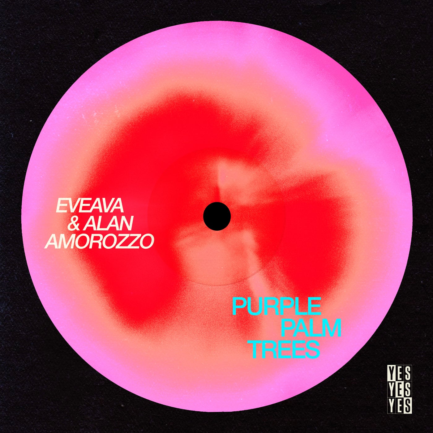 Cover - Alan Amorozzo, eveava - Purple Palm Trees (Extended)