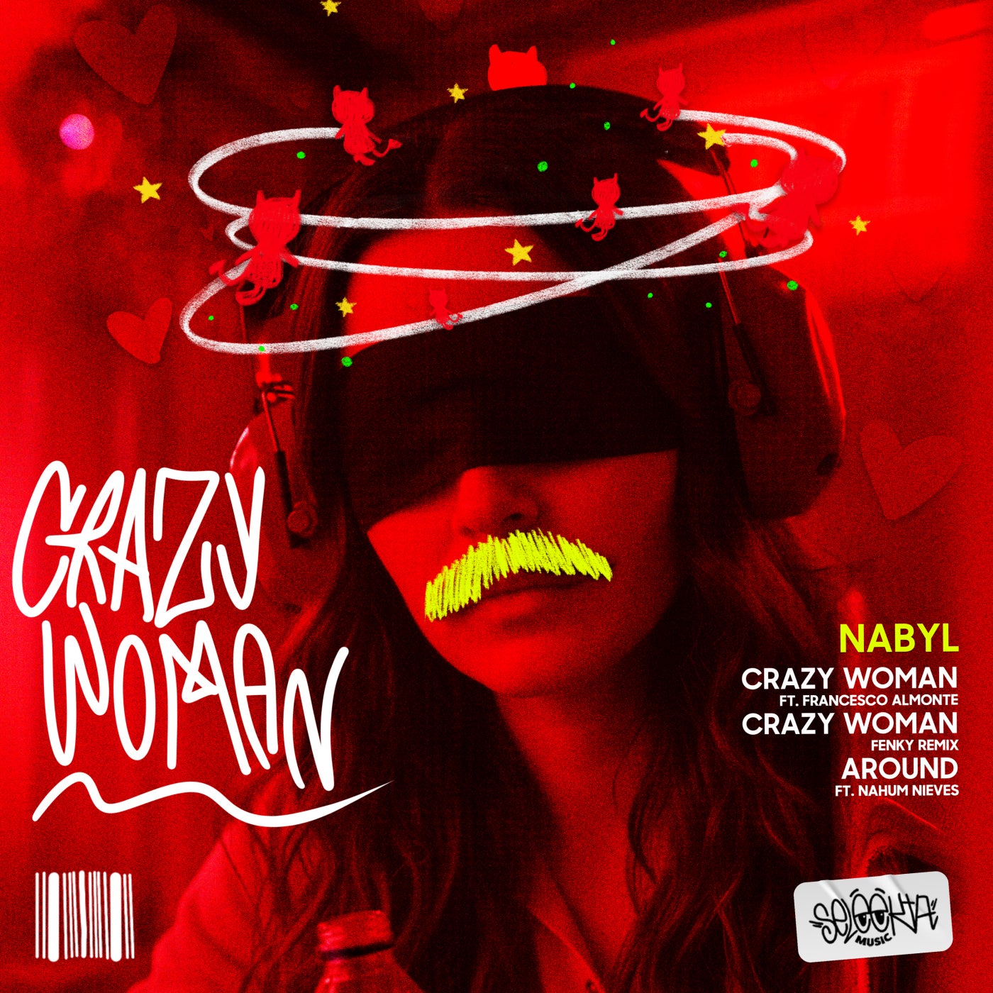 Cover - Nabyl, Francesco Almonte - Crazy Woman (Original Mix)