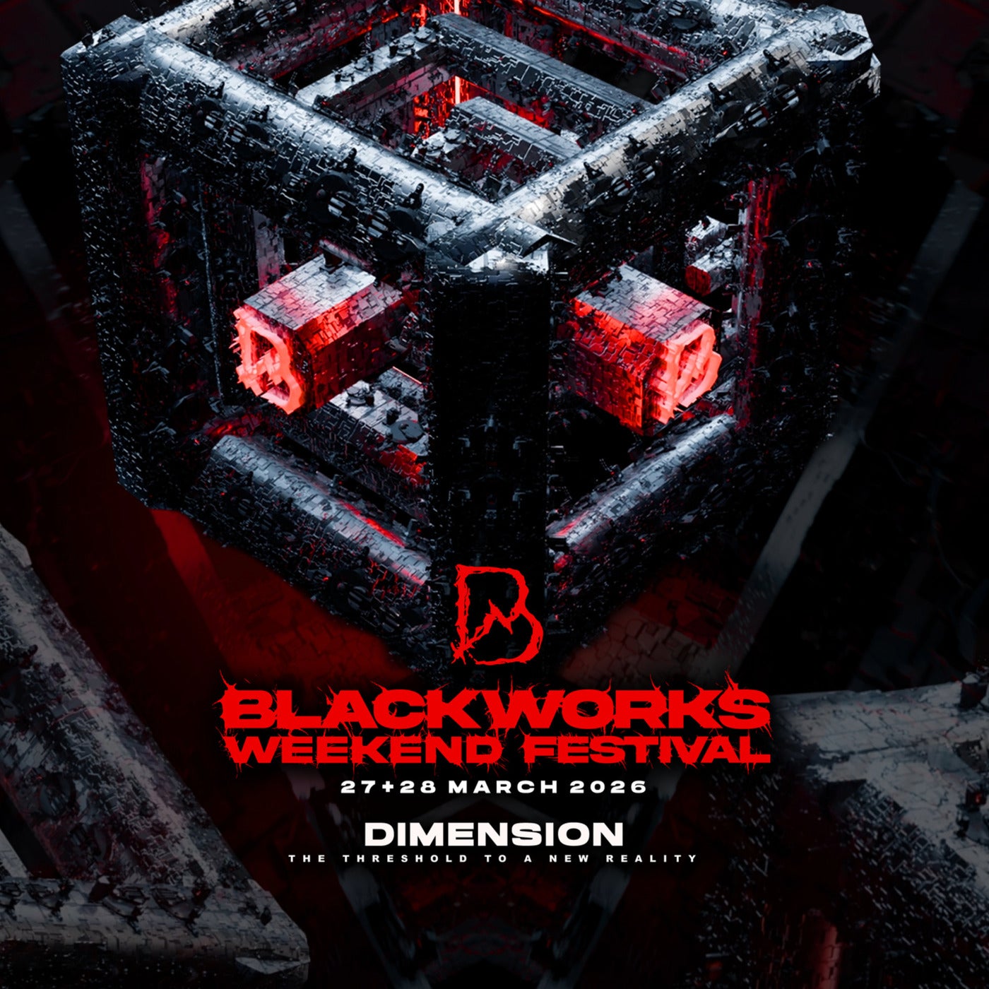 Cover - Psychotik, skryption, BLACKWORKS - You Don't Exist (Blackworks Weekend Festival: Dimension Anthem)