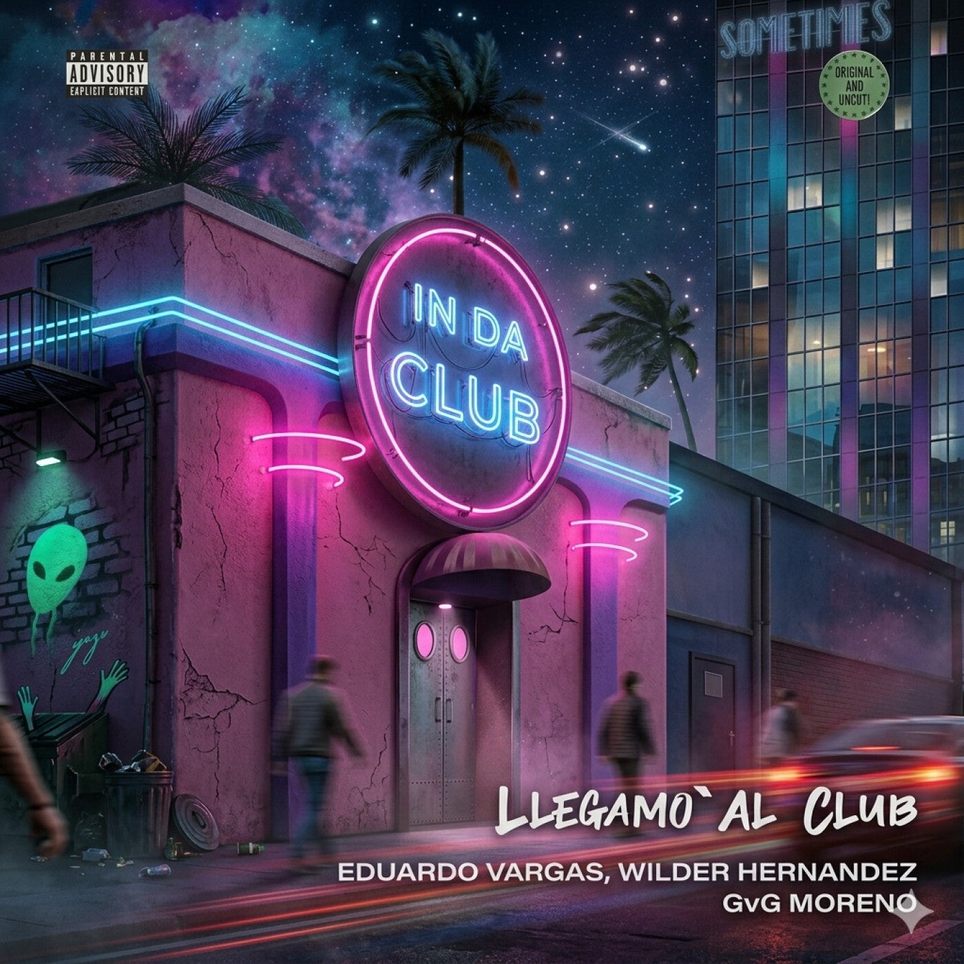 Cover - Eduardo Vargas, Wilder Hernandez, GvG Moreno - Llegamo' Al Club (Original Mix)