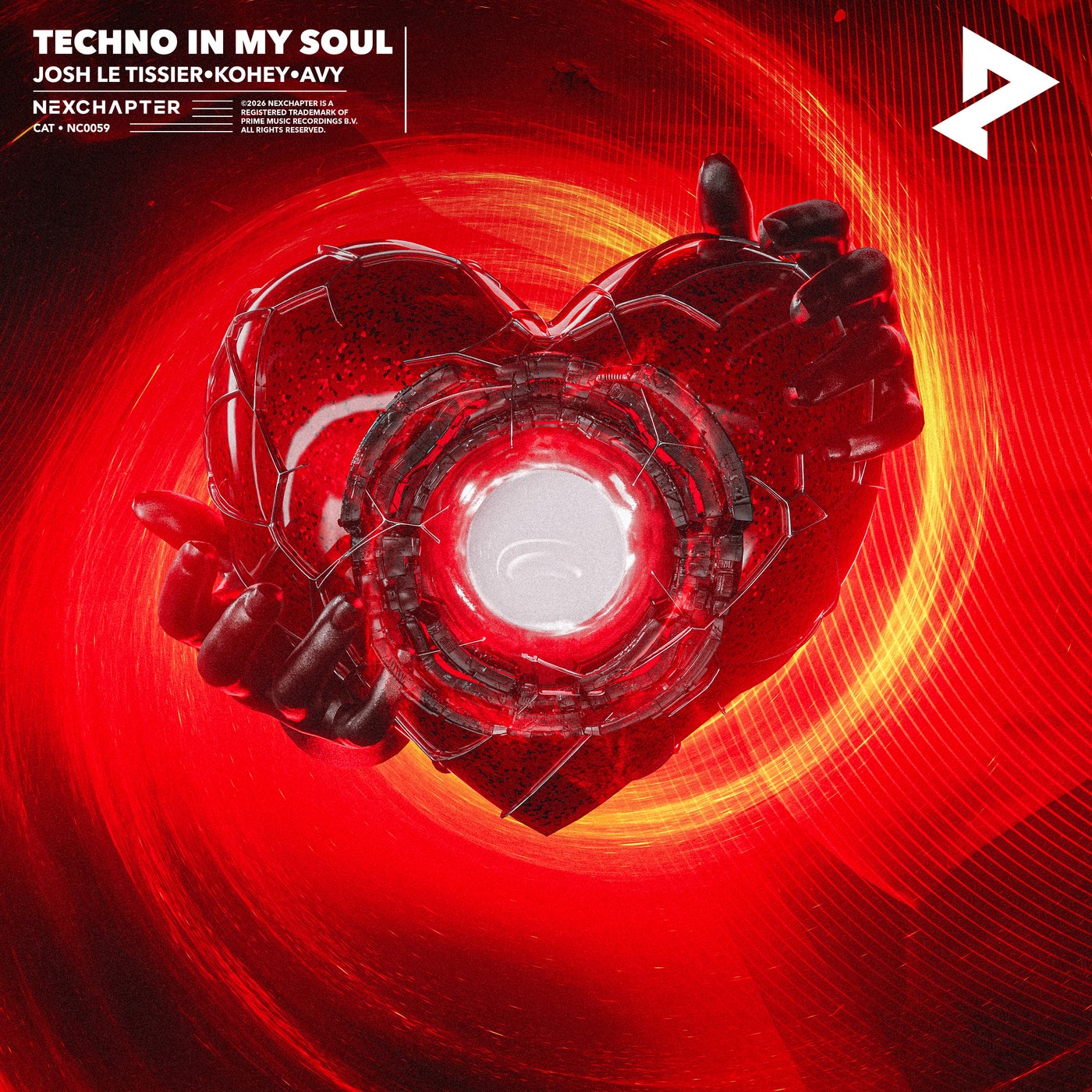 Cover - Josh Le Tissier, Avy, Kohey - Techno In My Soul (Extended Mix)