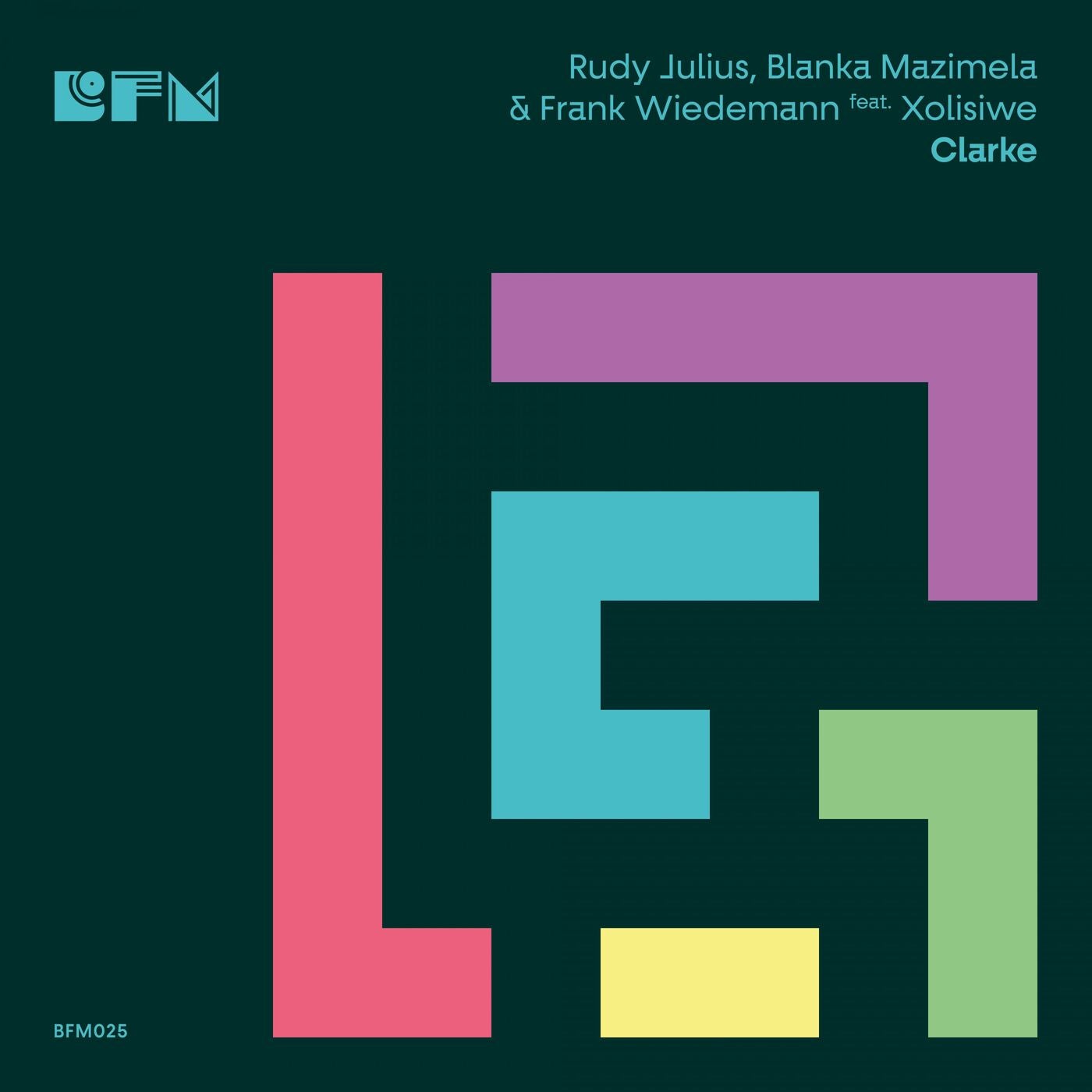 Cover - Frank Wiedemann, Blanka Mazimela, Xolisiwe, Rudy Julius - Clarke (Original Mix)