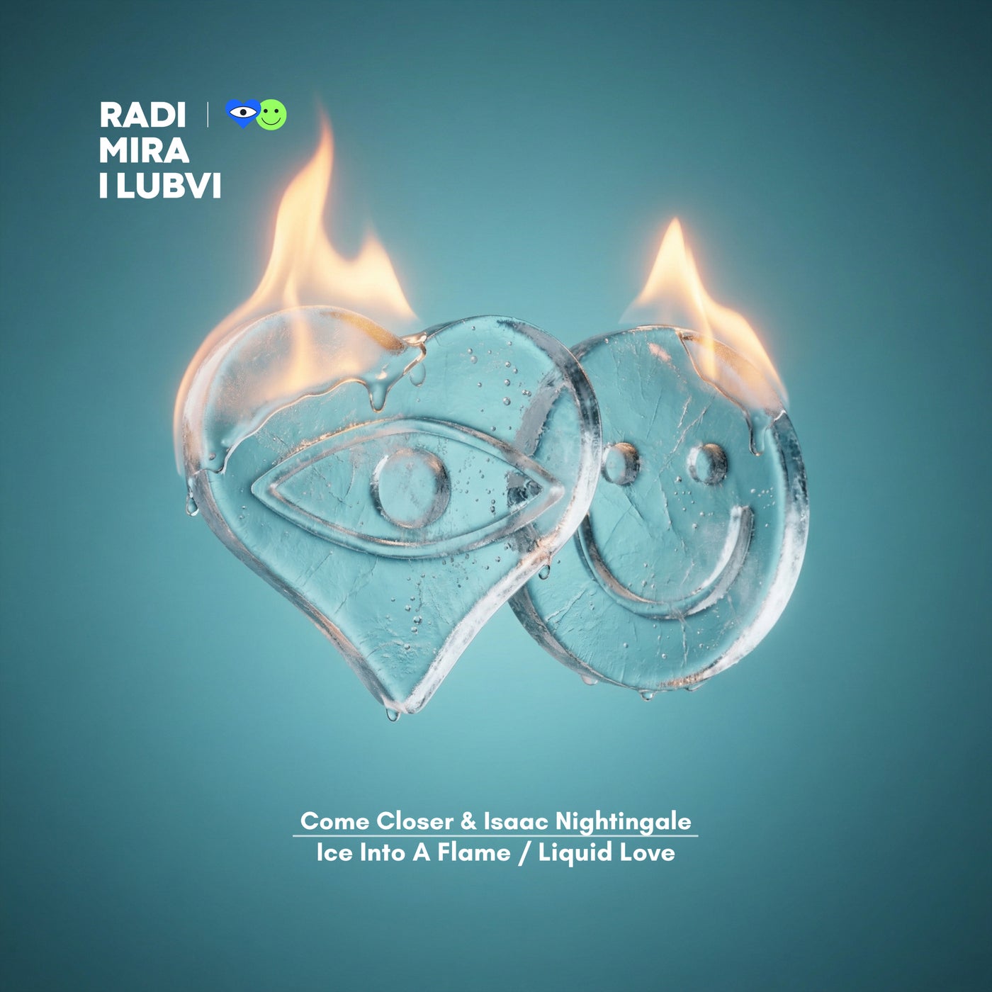 Cover - Isaac Nightingale, Come Closer - Ice Into A Flame (Extended Mix)