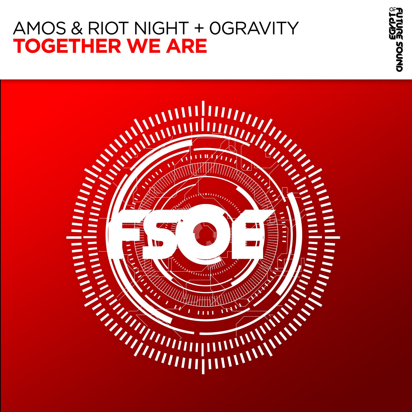 Cover - Amos & Riot Night, 0Gravity - Together We Are (Extended Mix)