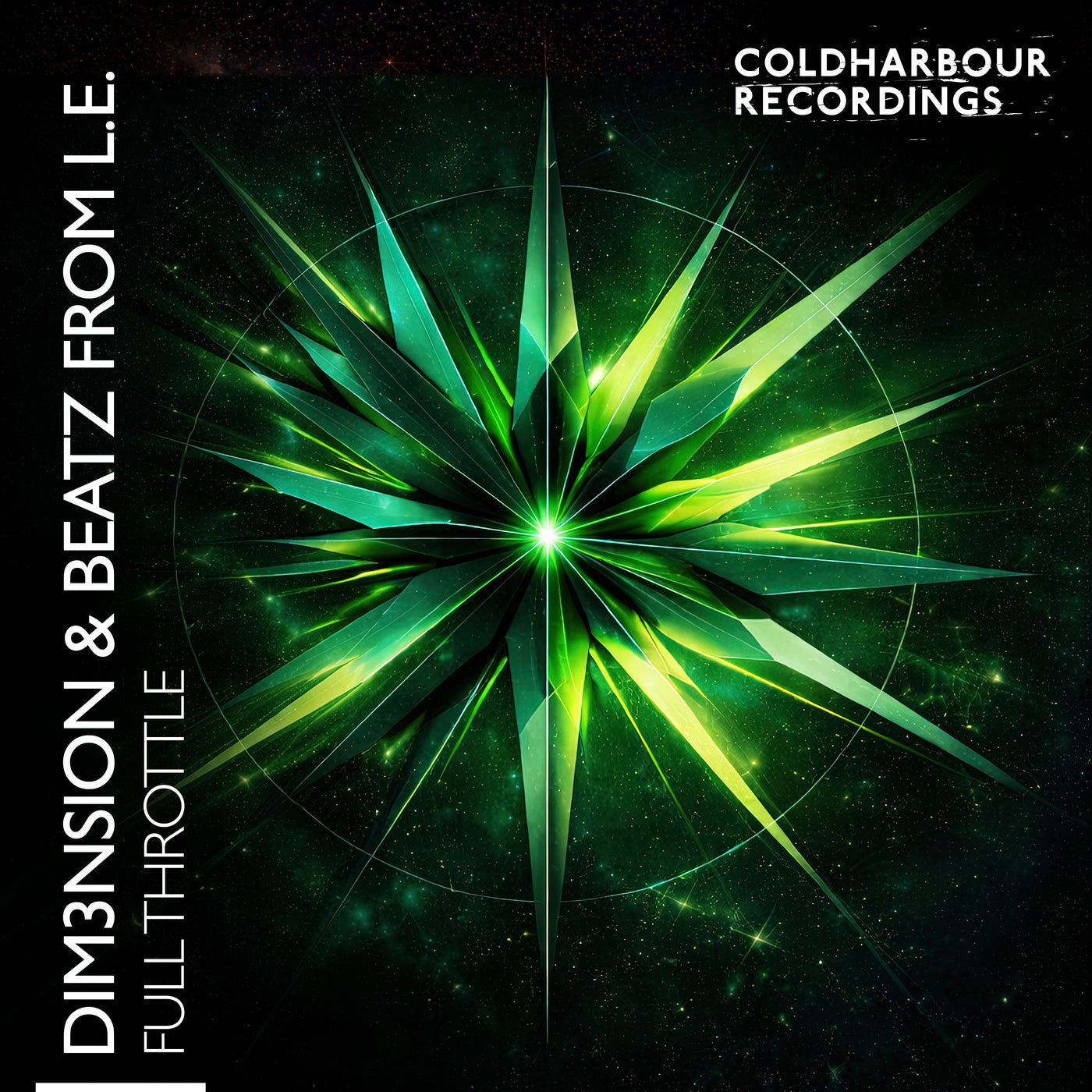 Cover - DIM3NSION, Beatz from L.E. - Full Throttle (Extended Mix)