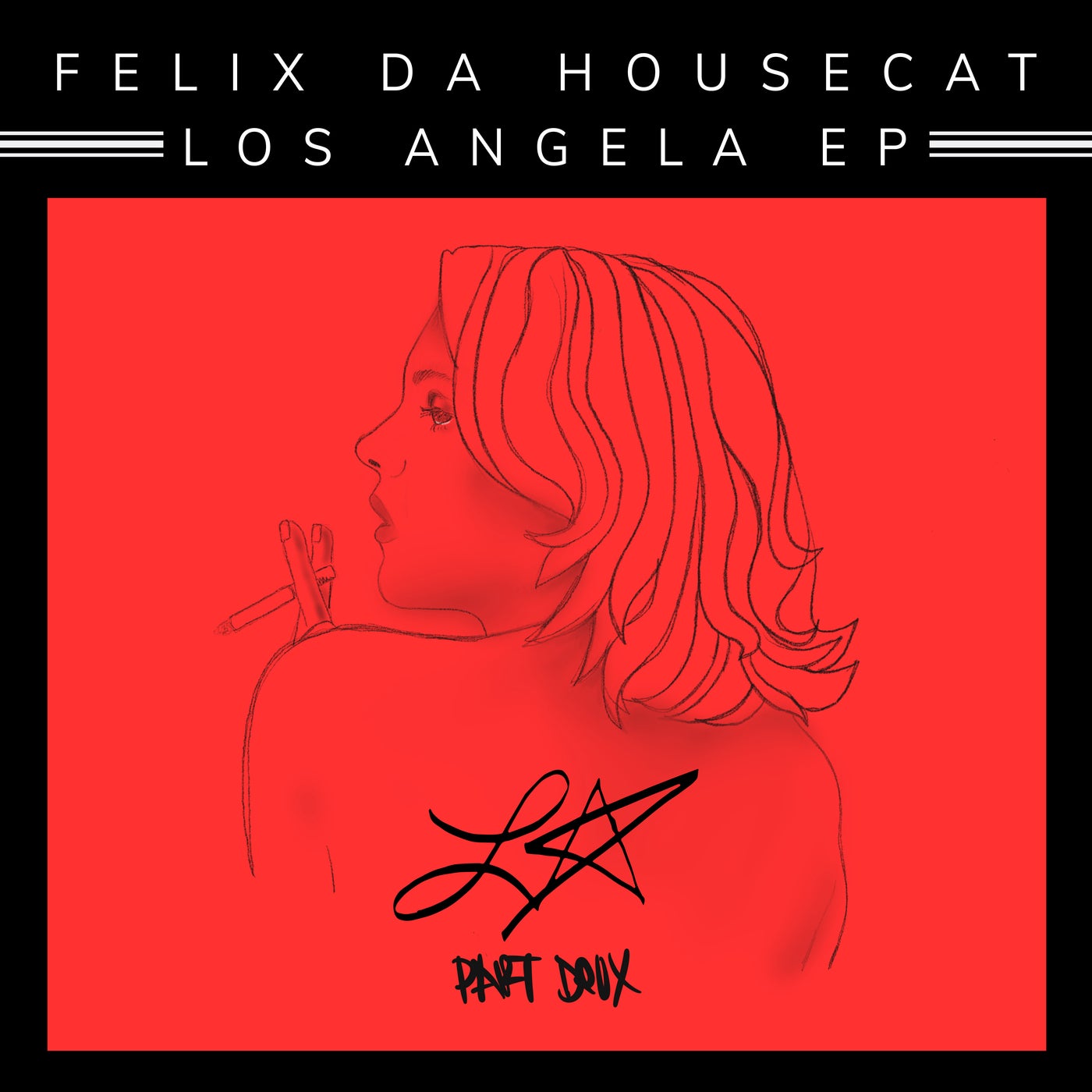 Cover - Felix Da Housecat, Los Angela - Auf Wiedersehen (Original Mix) Promo tools