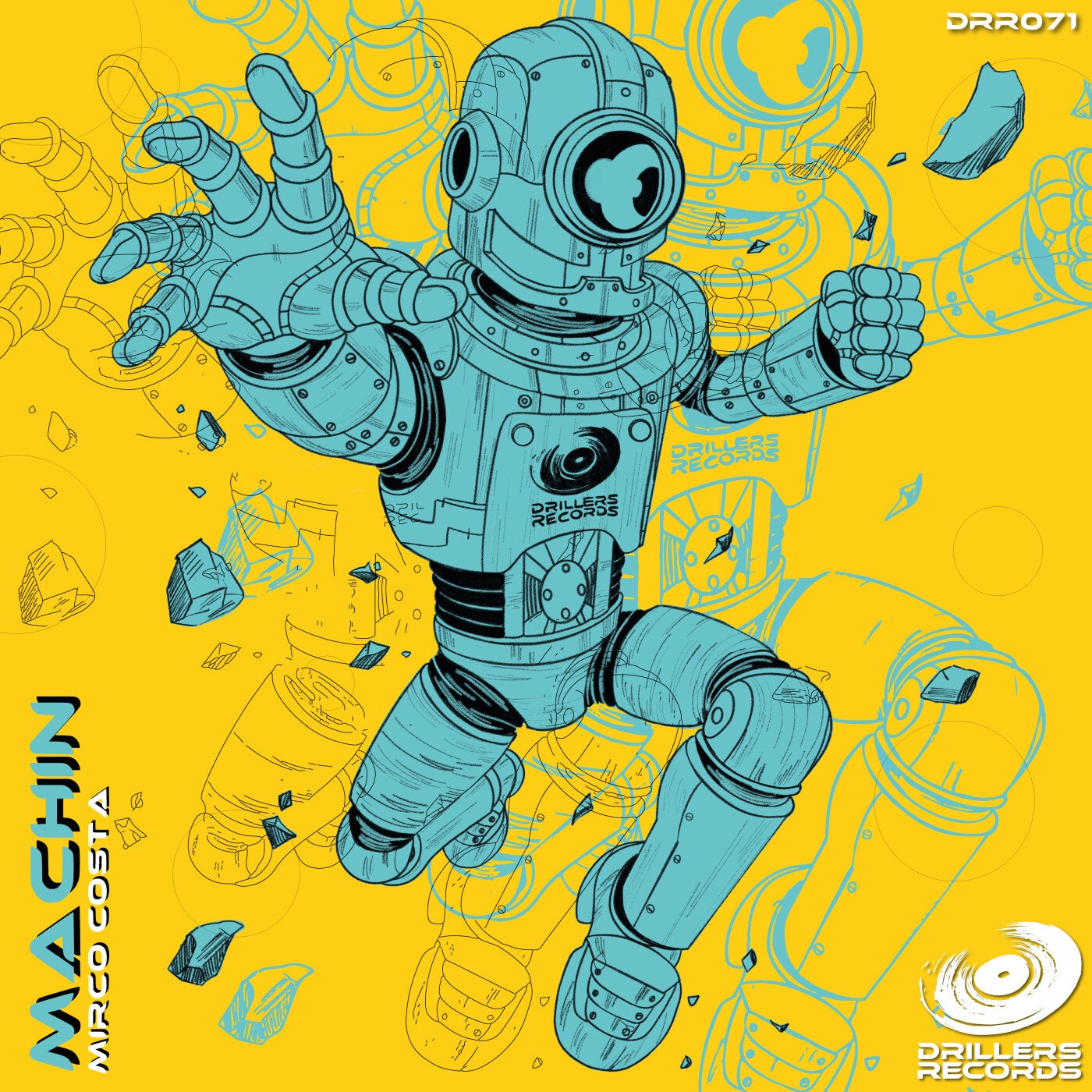 Cover - Mirco Costa - Machin (Original Mix) Promo tools