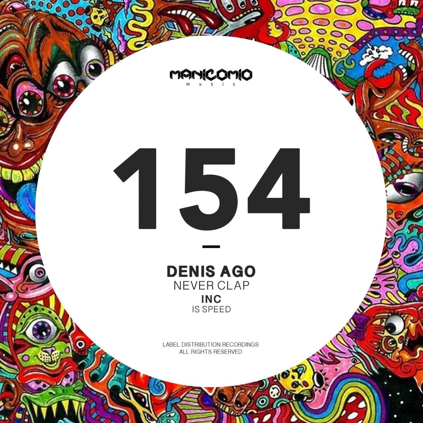 Cover - Denis Ago - Never Clap (Original Mix) Promo tools