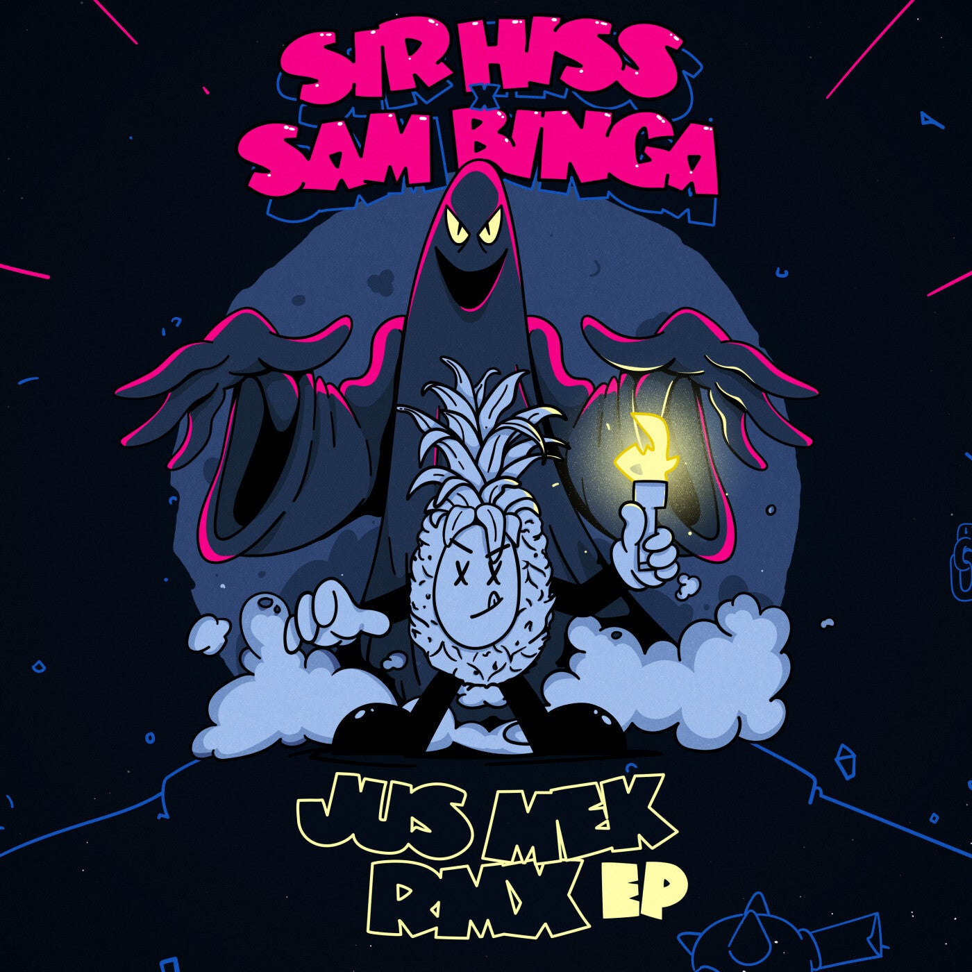 Cover - Sam Binga, Sir Hiss - ADRL (Coido RMX) Promo tools