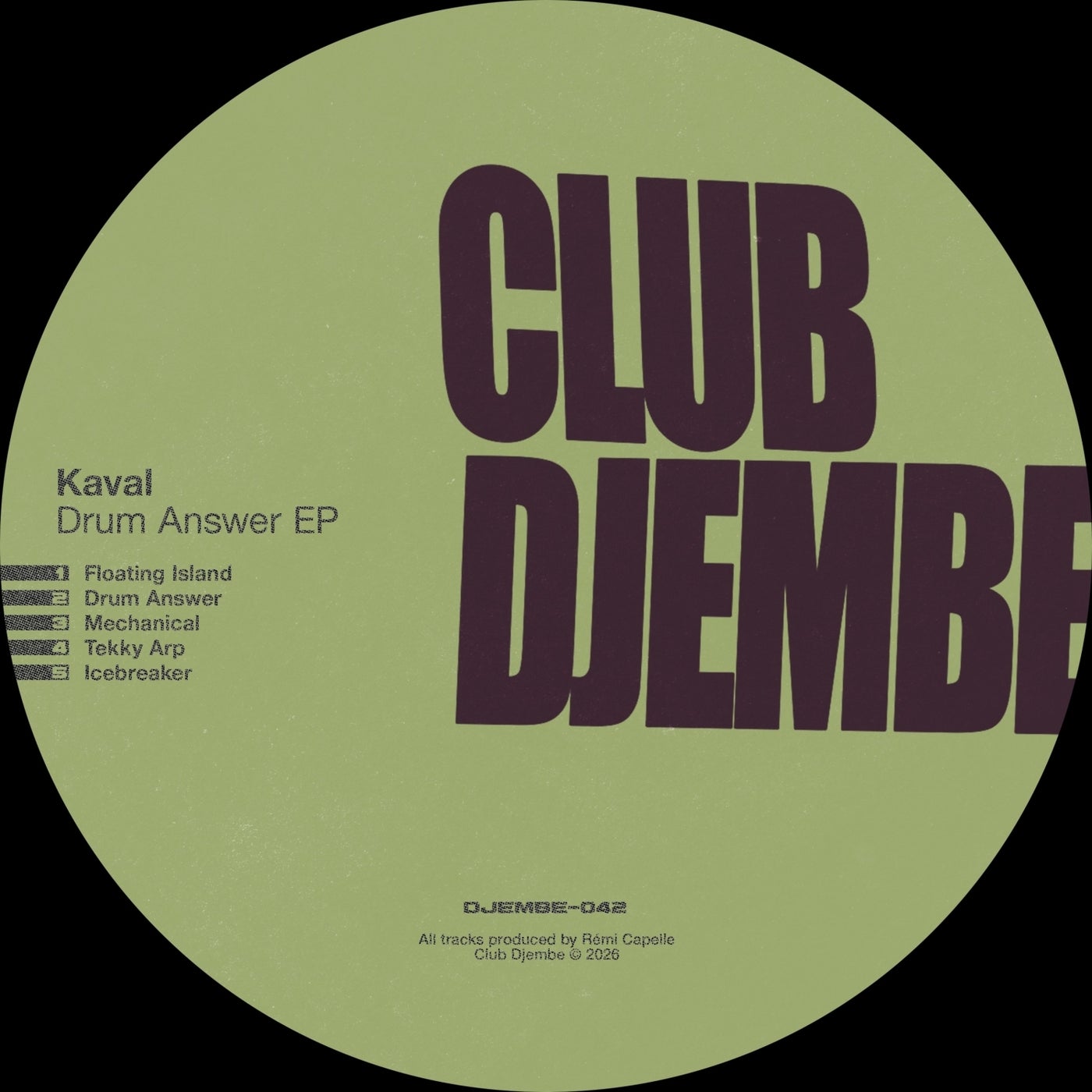 Cover - Kaval - Floating Island (Original Mix) Promo tools
