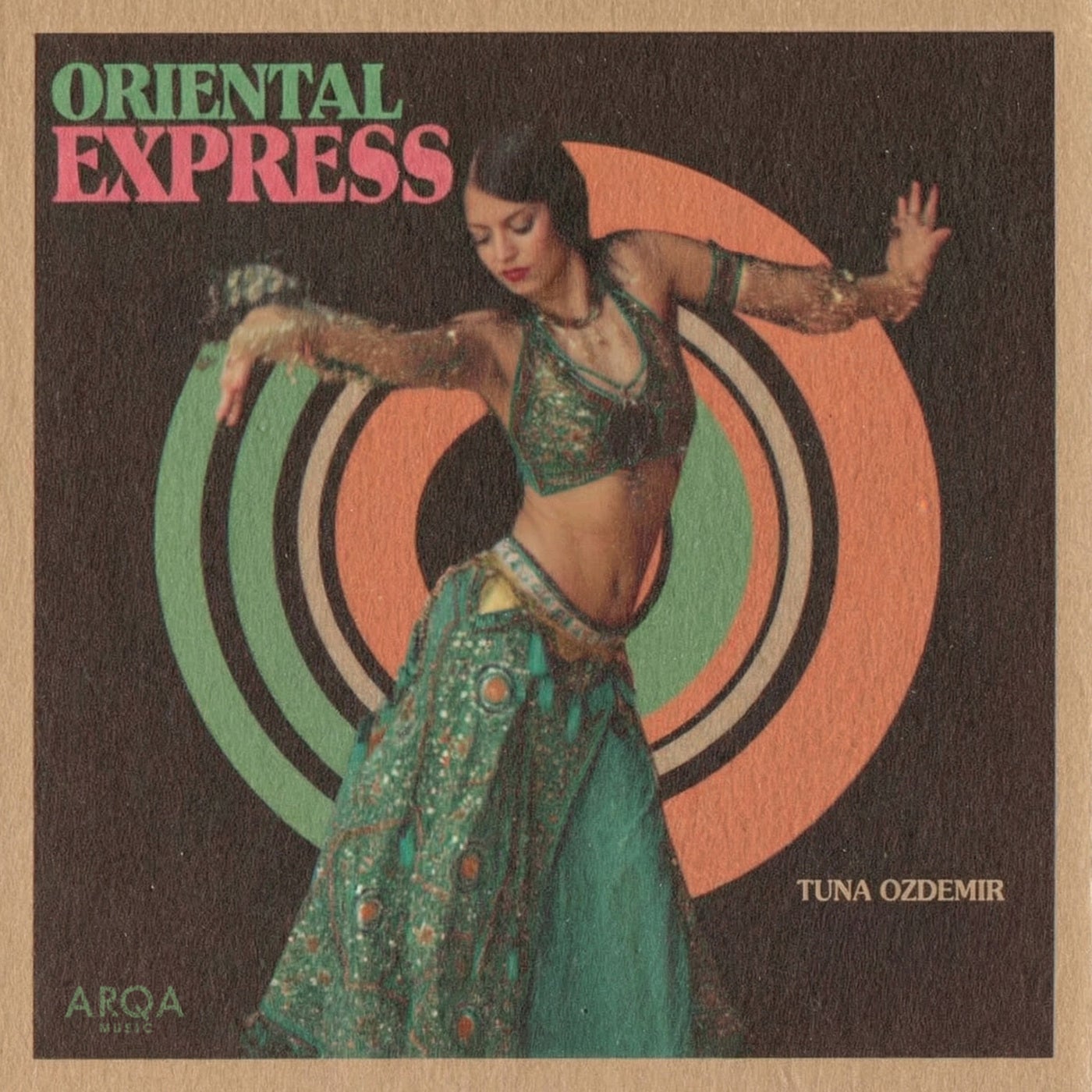 Cover - Tuna Özdemir - Oriental Express (Original Mix) Promo tools