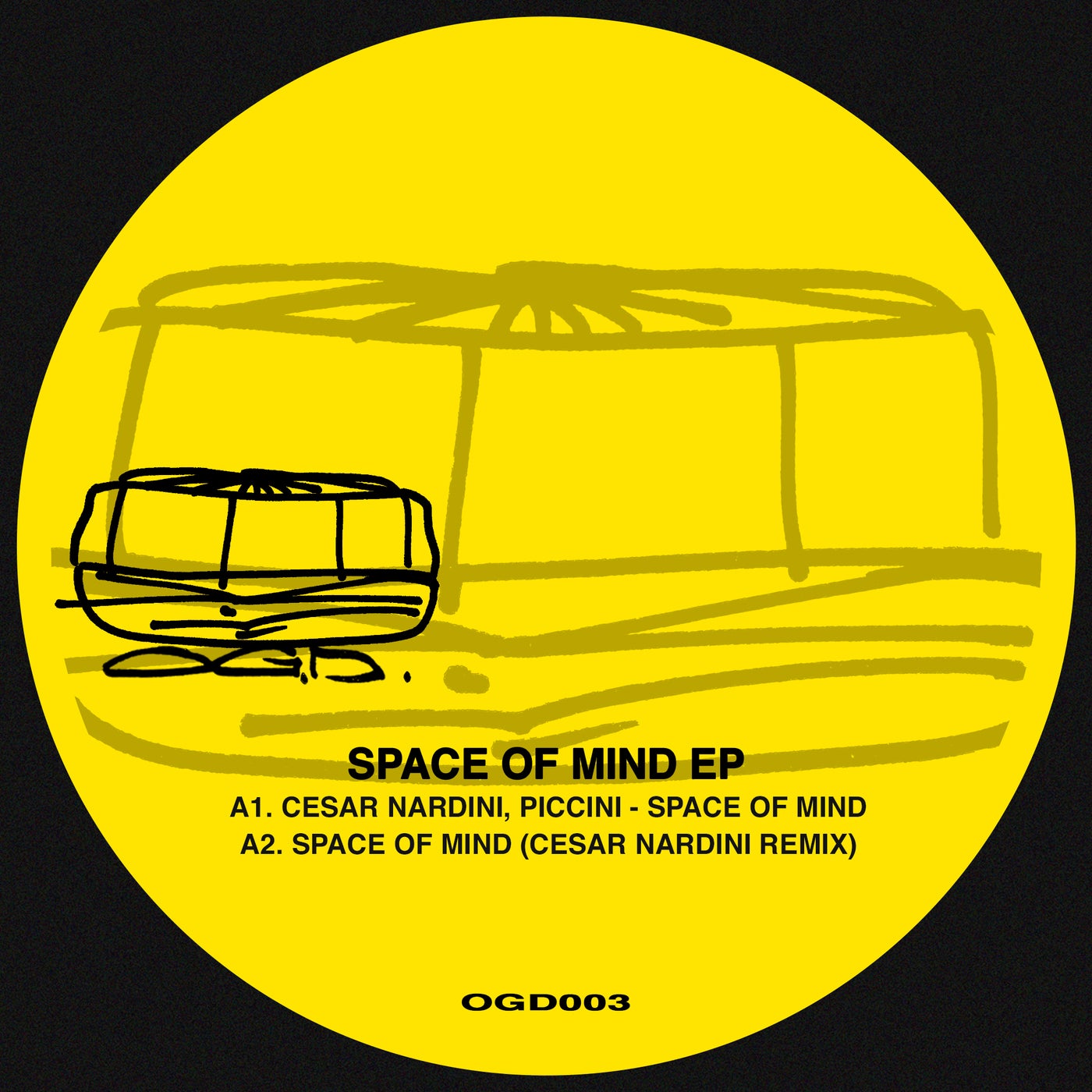 Cover - Piccini, Cesar Nardini - Space Of Mind (Original Mix) Promo tools