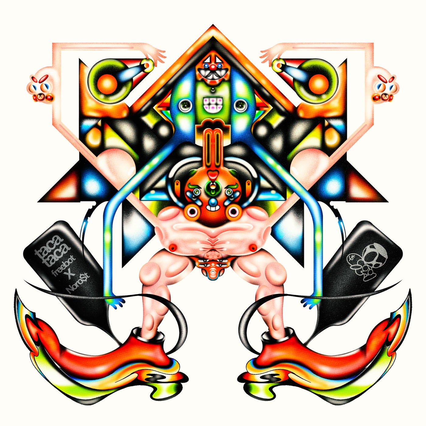 Cover - Freebot, Noro$t - TACATACA (Original Mix) Promo tools