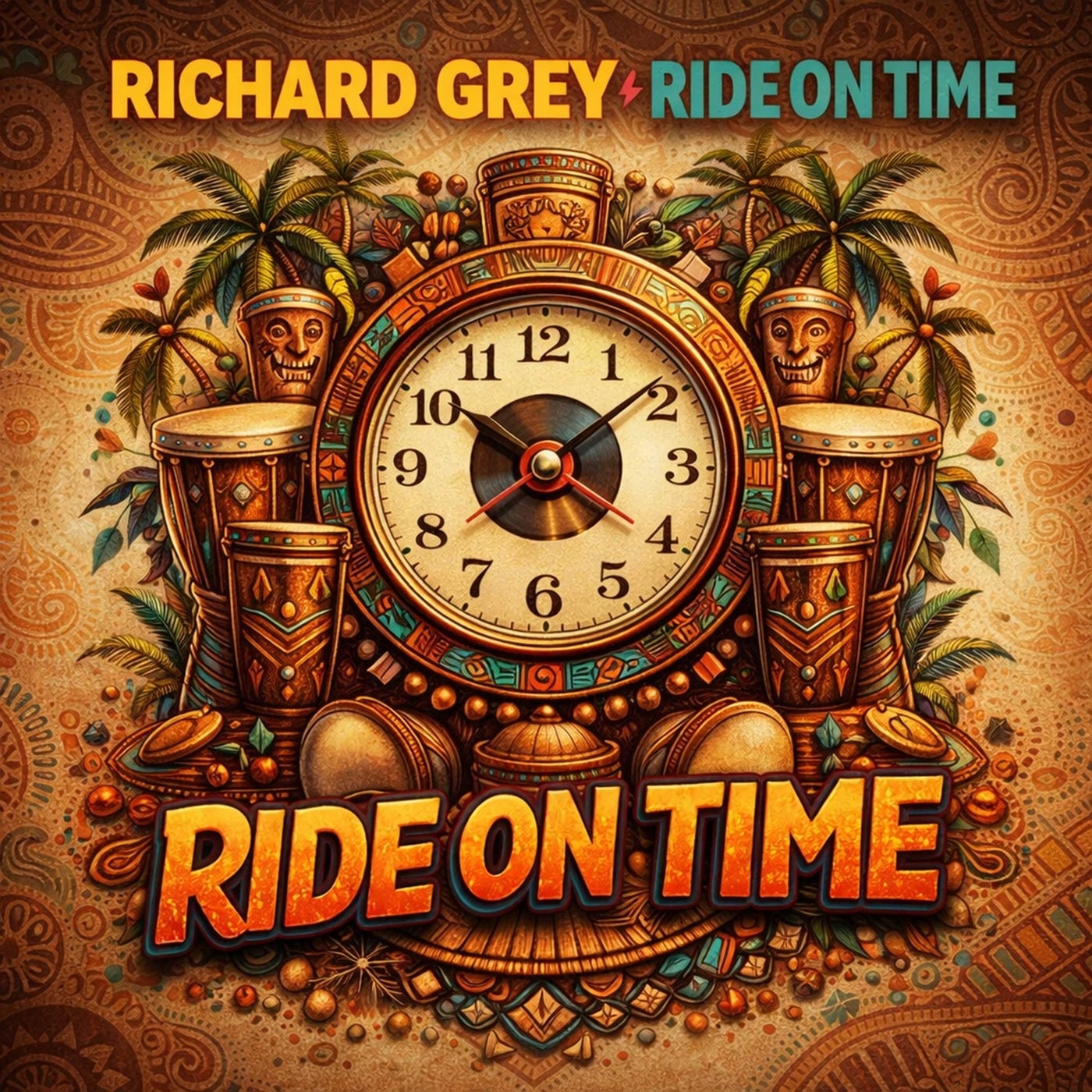Cover - Richard Grey - Ride On Time (Original Mix) Promo tools