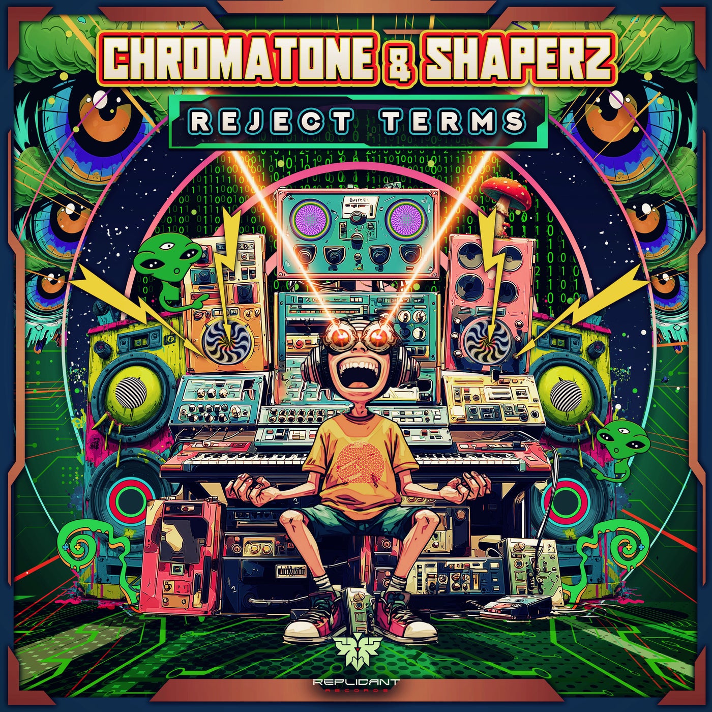 Cover - Chromatone, Shaperz - Reject Terms (Original Mix) Promo tools