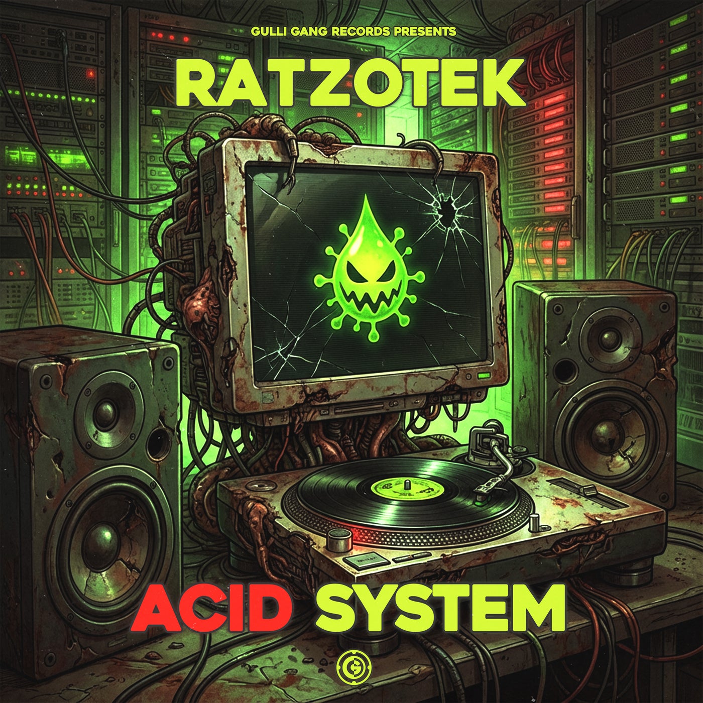 Cover - Ratzotek - Acid System (Original Mix) Promo tools