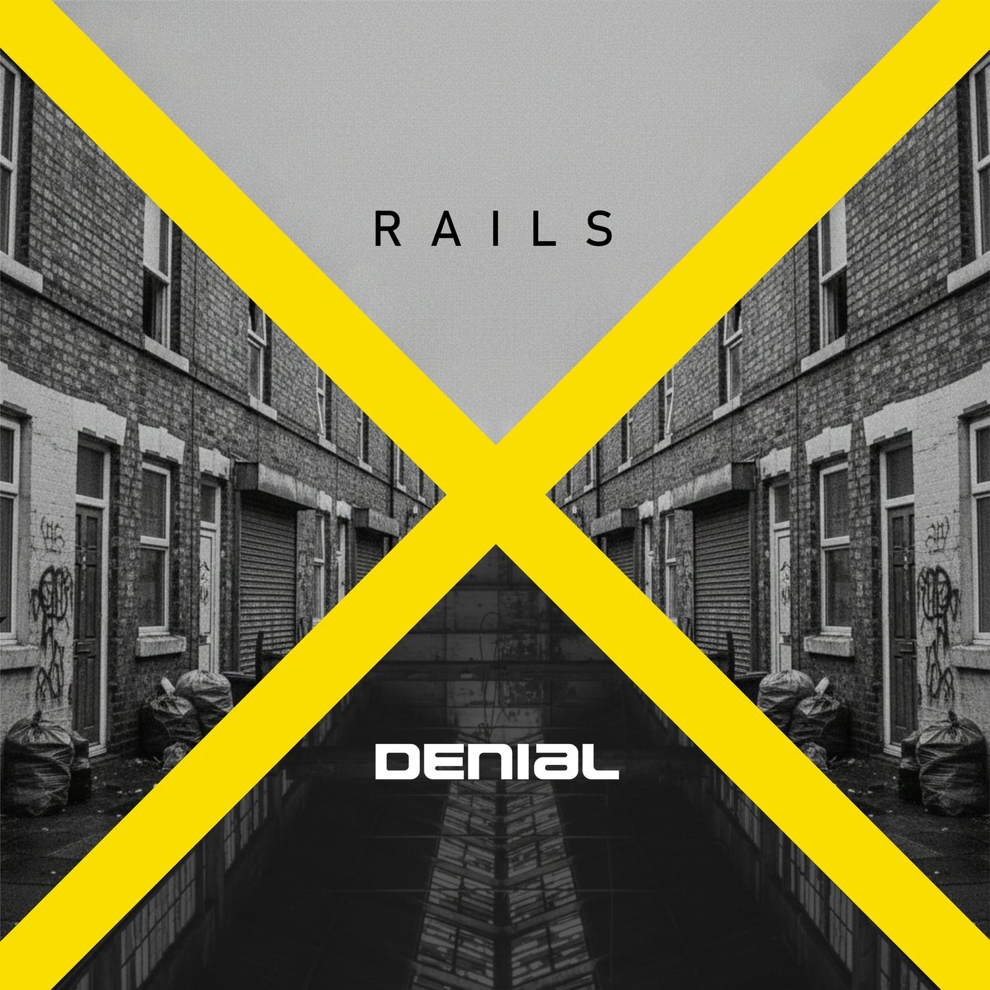 Cover - DENIAL (US) - Rails (Extended Mix) Promo tools