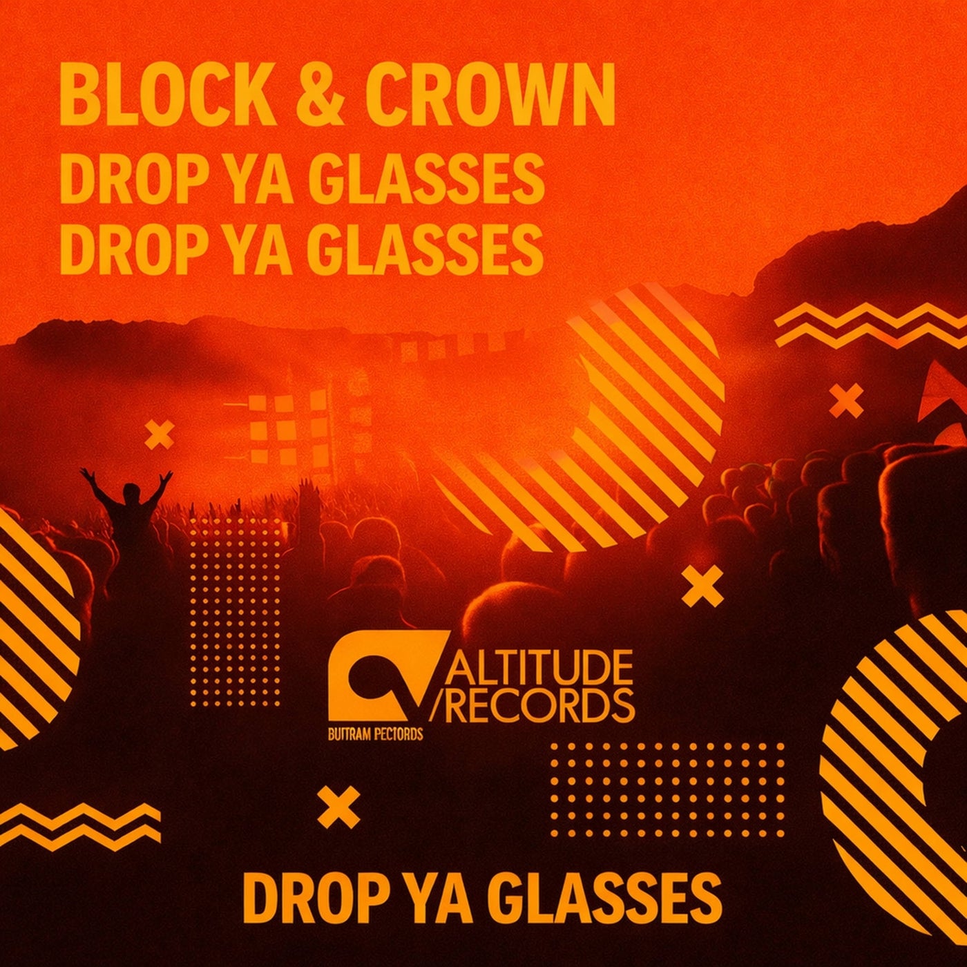 Cover - Block & Crown - Drop Ya Glasses (Original Mix) Promo tools