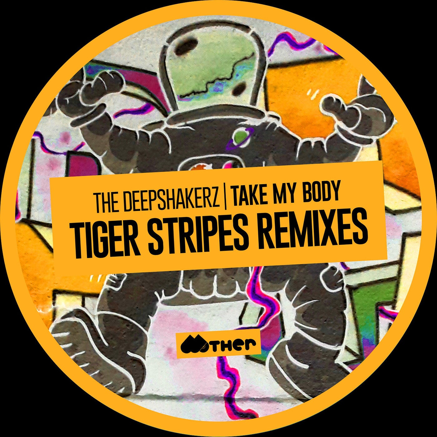 Cover - The Deepshakerz - Take My Body (Tiger Stripes Extended Remix) Promo tools