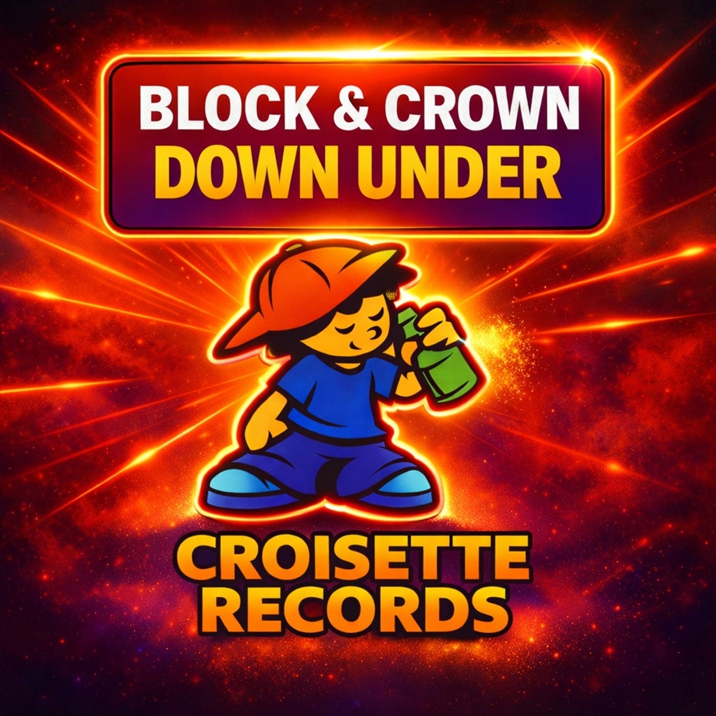 Cover - Block & Crown - Down Under (Original Mix) Promo tools