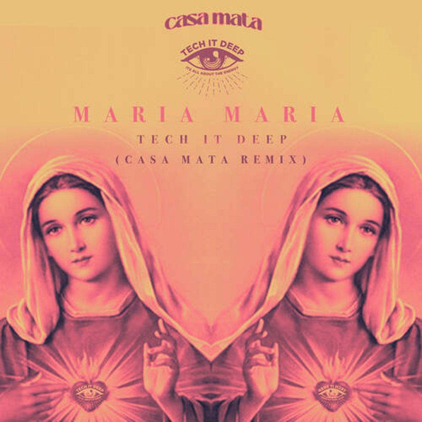 Cover - TECH IT DEEP - Maria Maria (Casa Mata Extended Remix) Promo tools