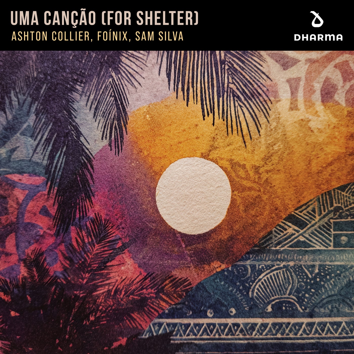 Cover - Sam Silva, Foínix, Ashton Collier - Uma Canção (For Shelter) Promo tools