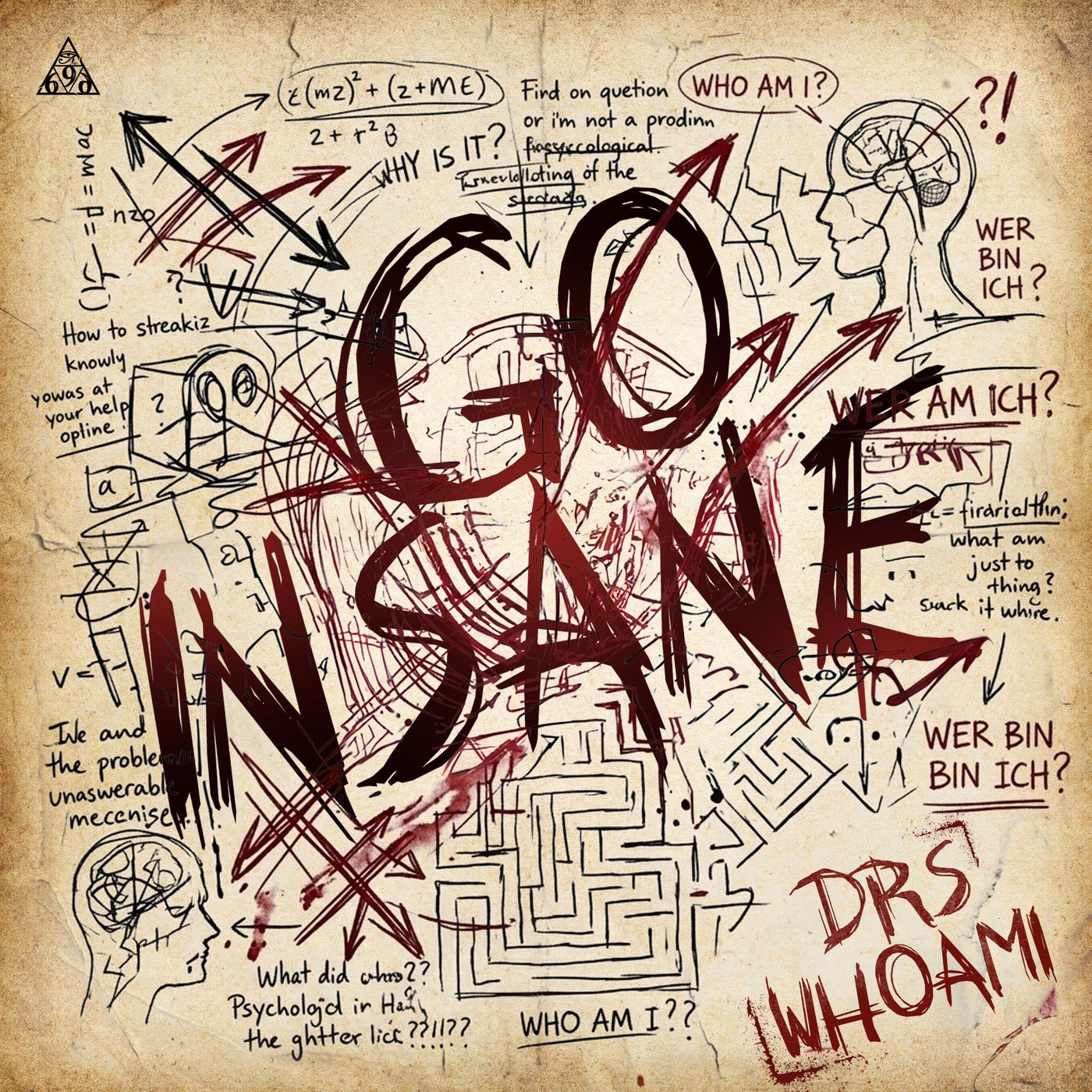 Cover - Drs, WHOAMI - GO INSANE (Extended Mix) Promo tools