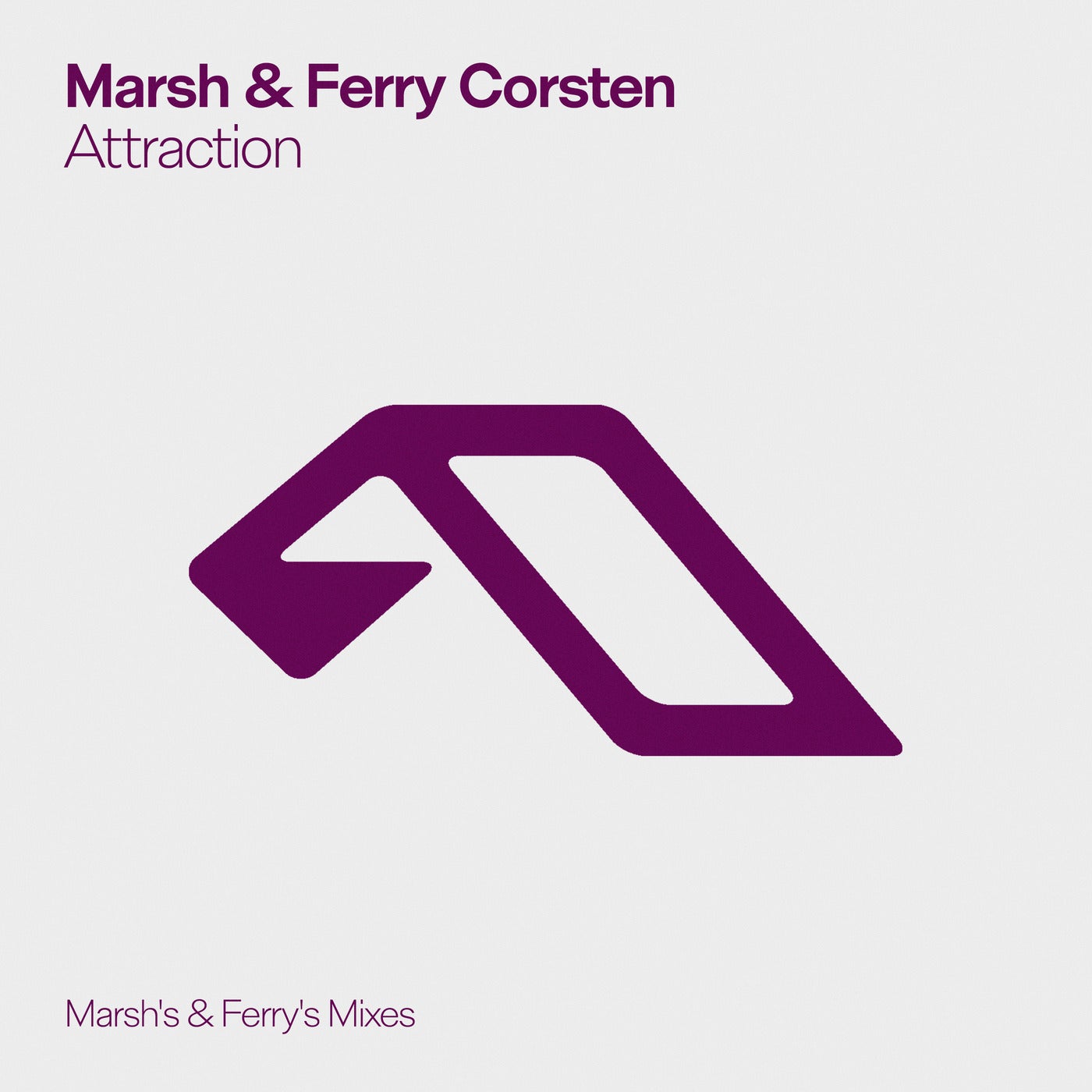 Cover - Ferry Corsten, Marsh - Attraction (Ferry's Extended Mix) Promo tools