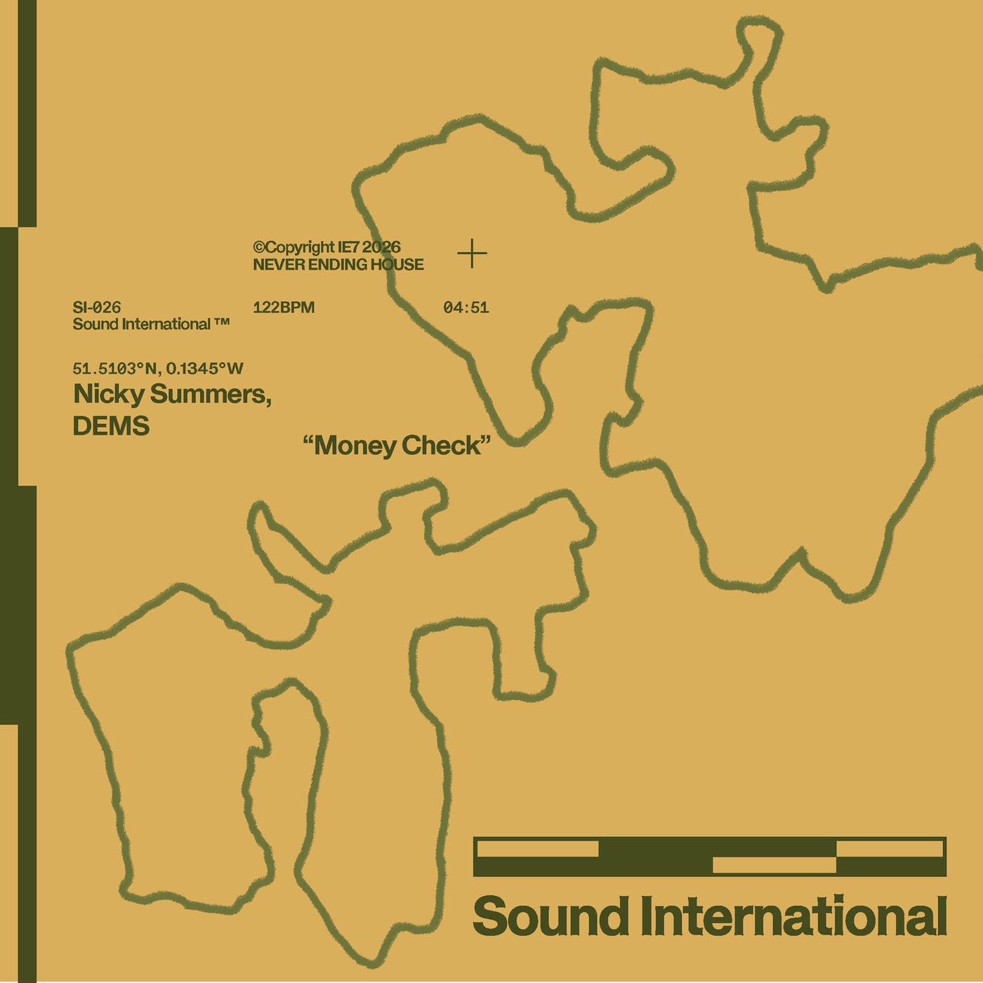 Cover - Dems, Nicky Summers - Money Check (Original Mix) Promo tools