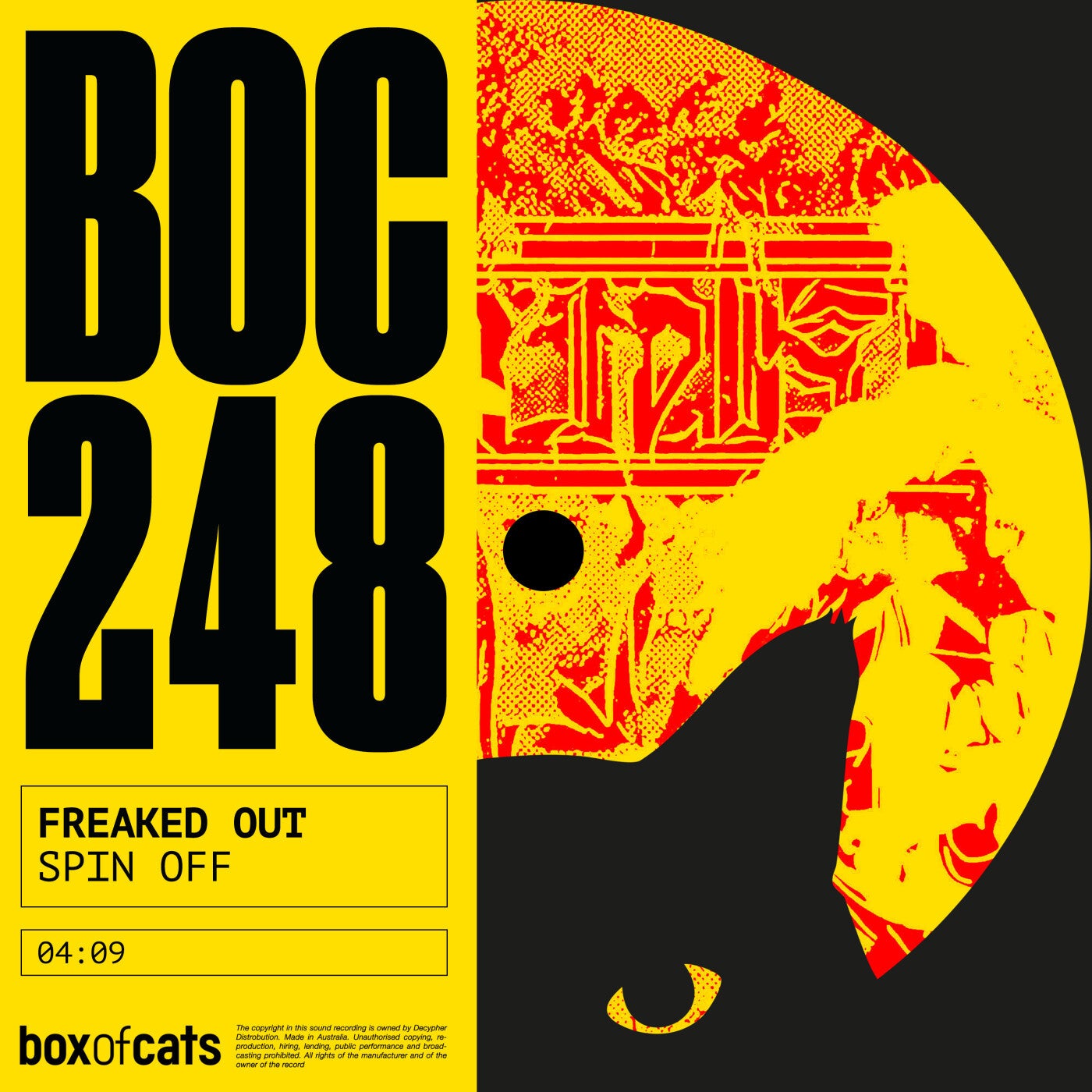Cover - Spin Off - Freaked Out (Extended Mix) Promo tools