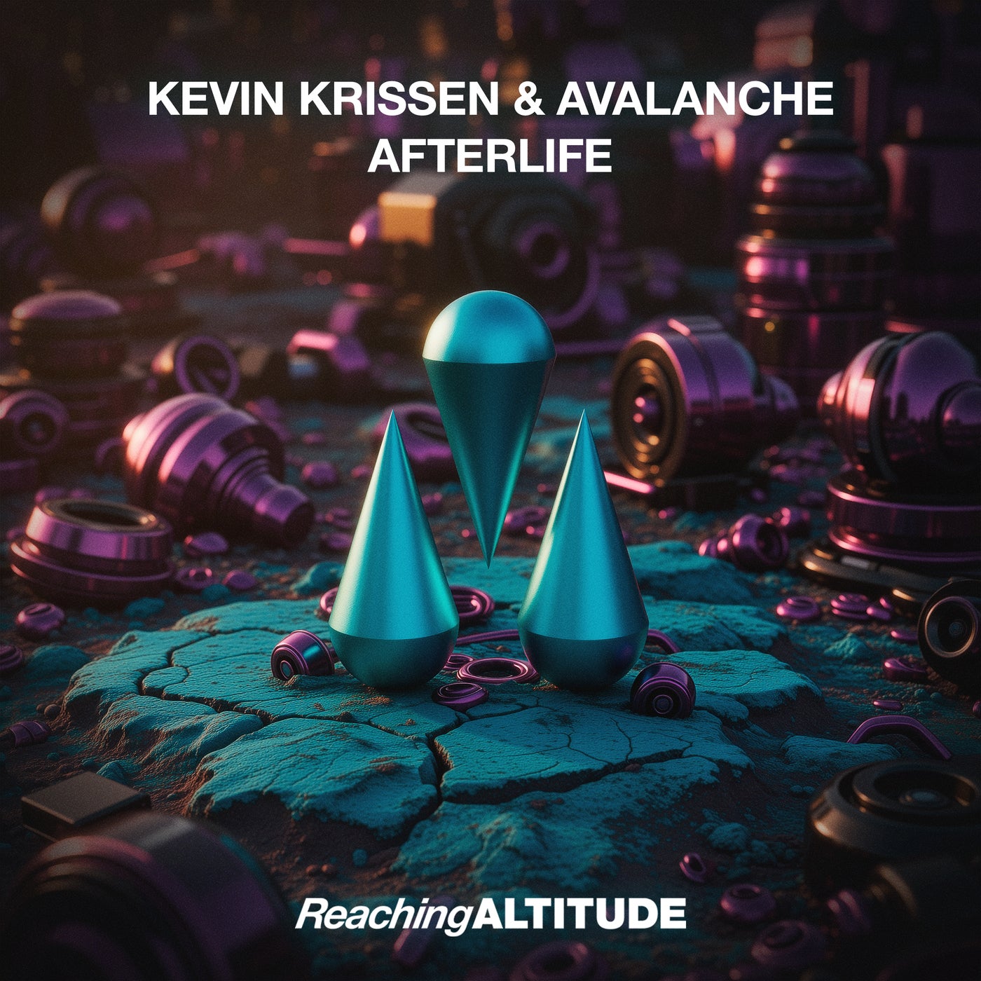 Cover - Avalanche, Kevin Krissen - Afterlife (Extended Mix) Promo tools